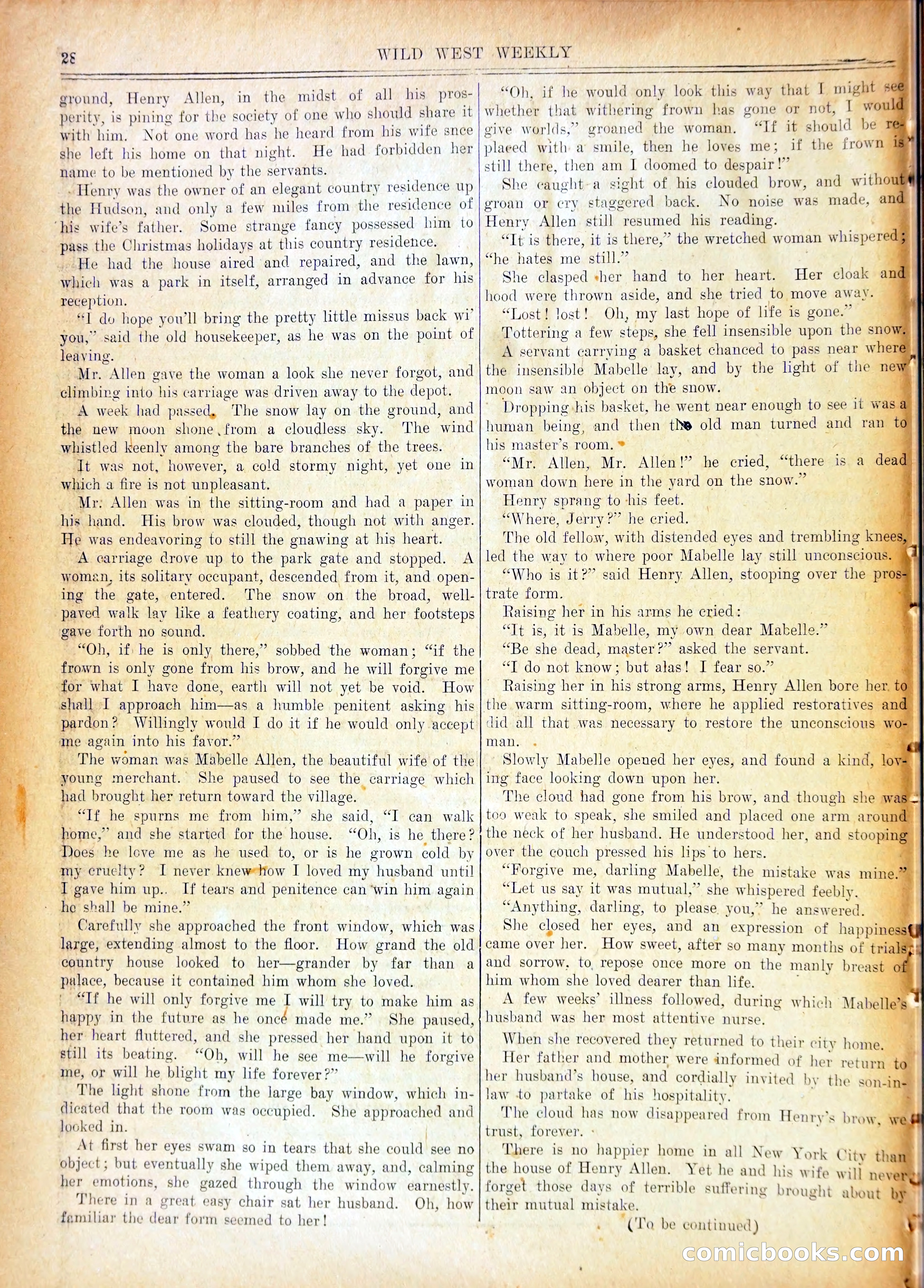Young Wild West and the Purple Plumes — page 31 of 37