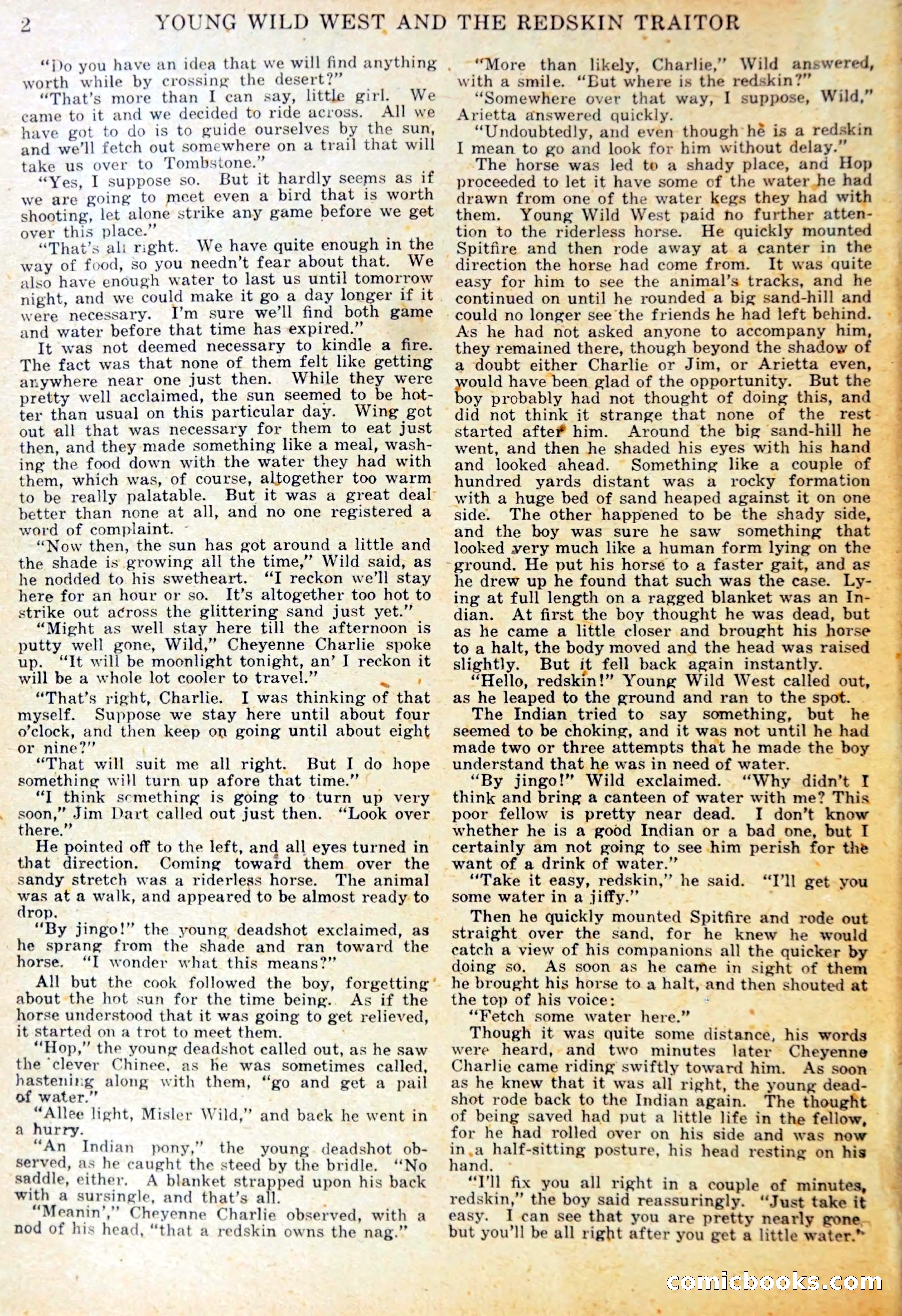 Wild West Weekly, No. 1223 — page 5 of 37