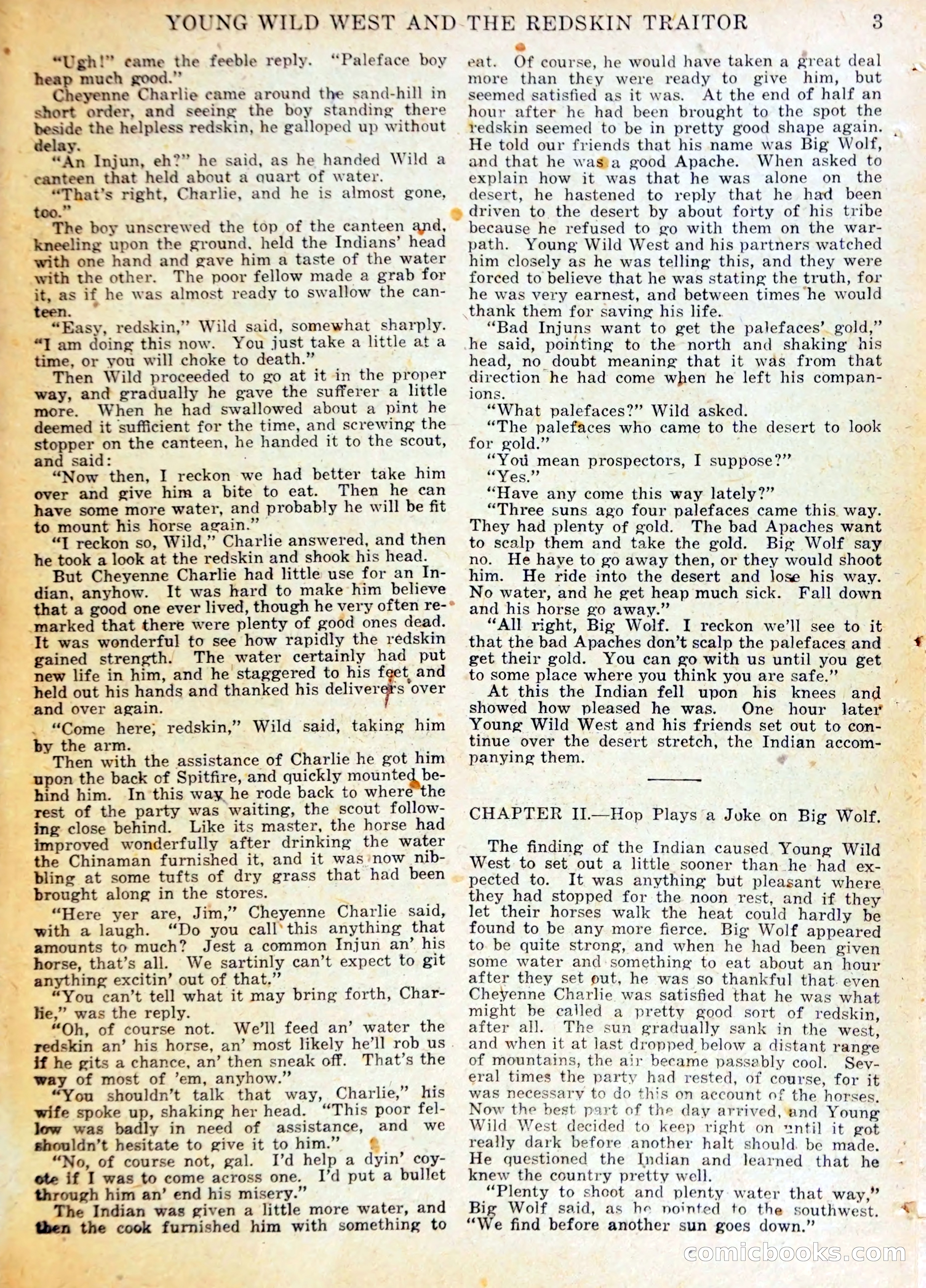 Wild West Weekly, No. 1223 — page 6 of 37