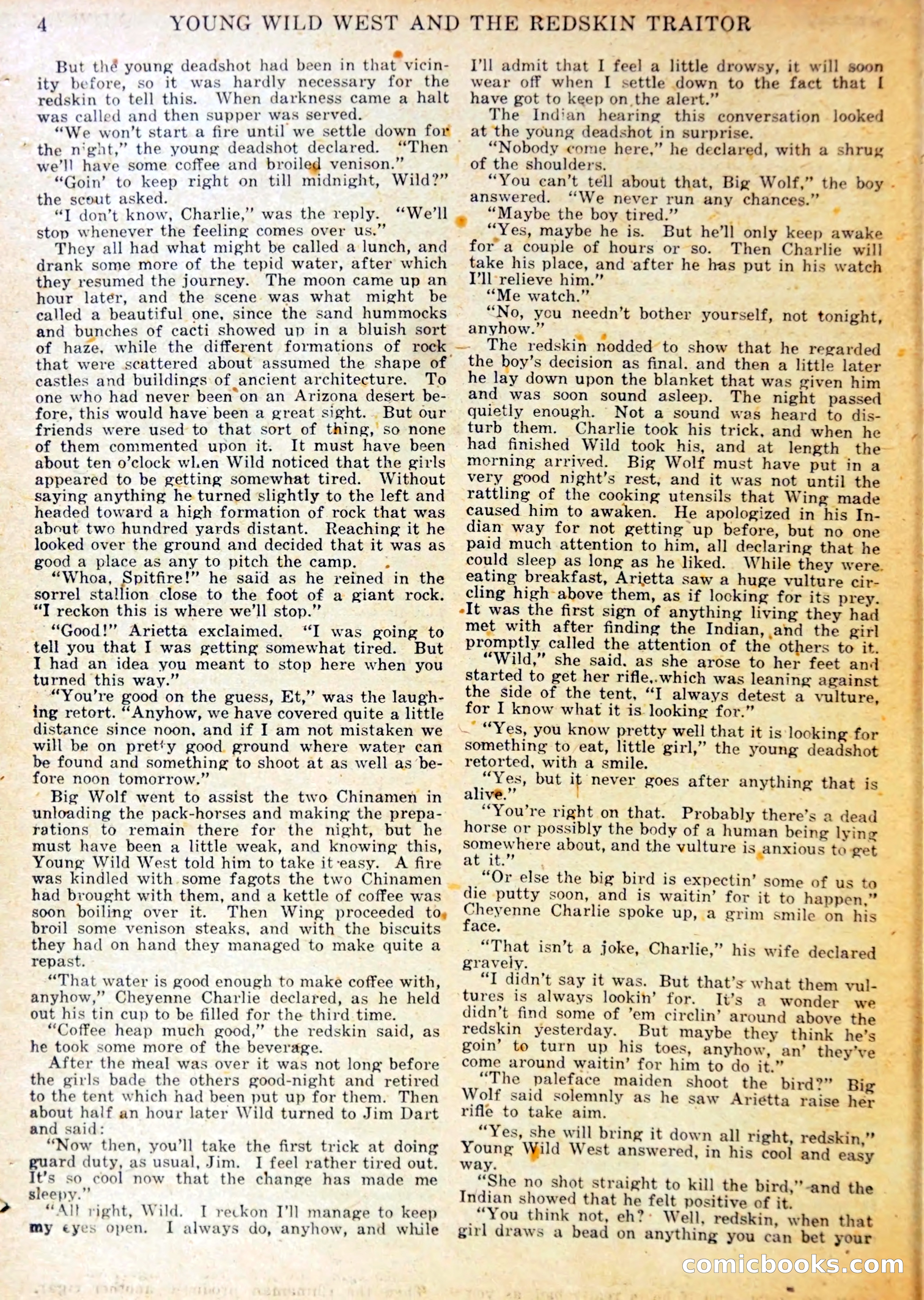 Wild West Weekly, No. 1223 — page 7 of 37