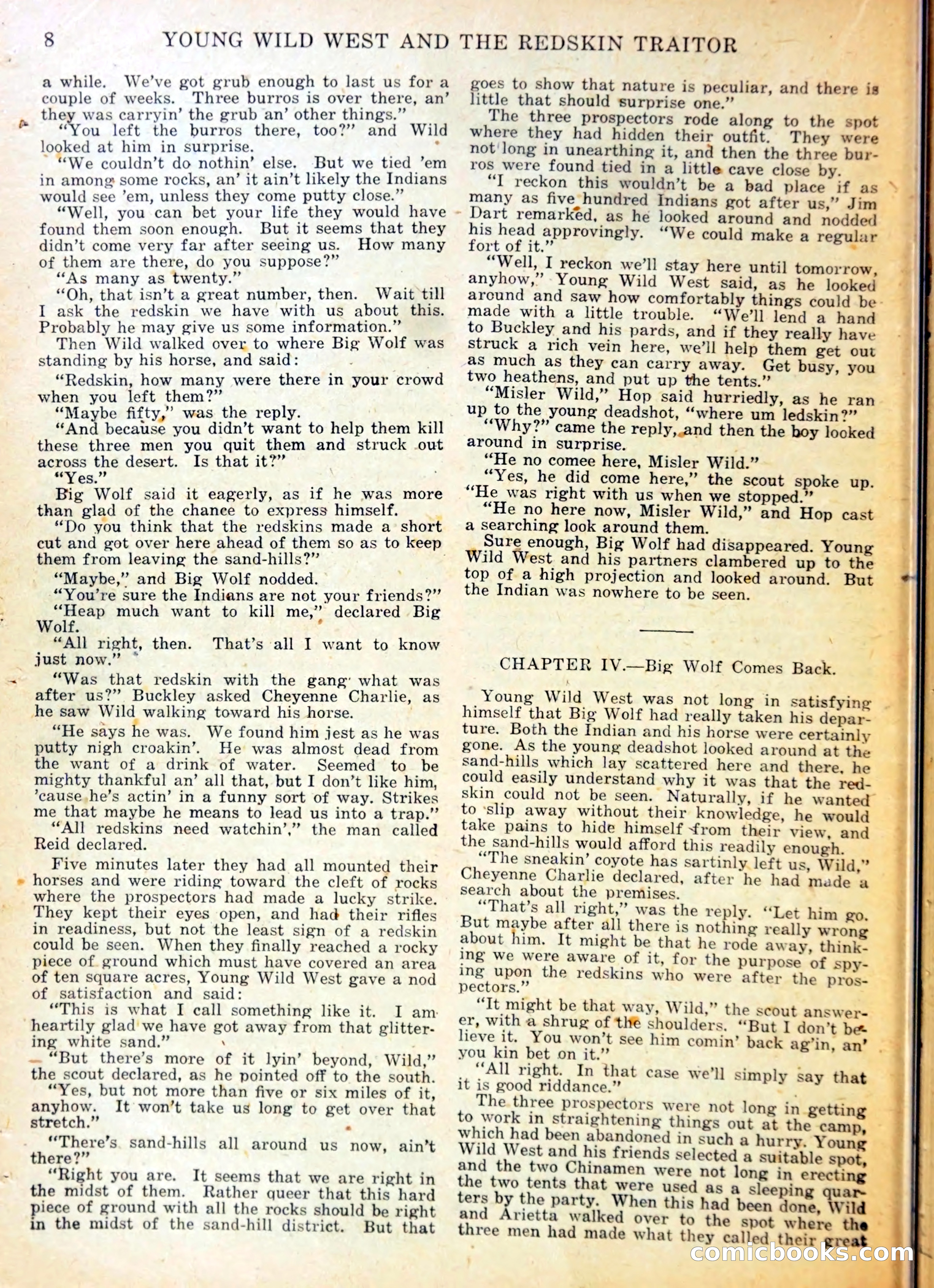 Wild West Weekly, No. 1223 — page 11 of 37