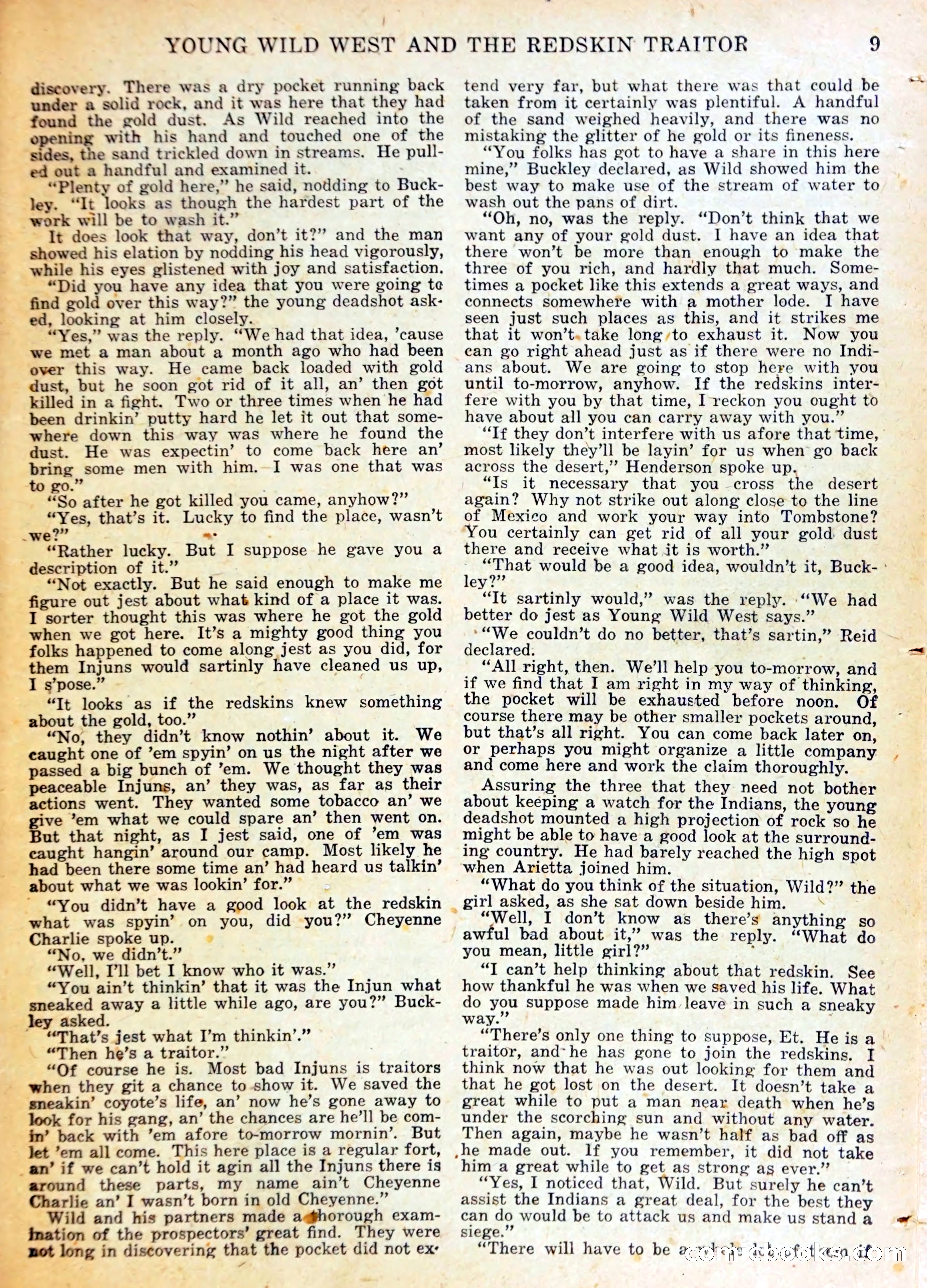 Wild West Weekly, No. 1223 — page 12 of 37