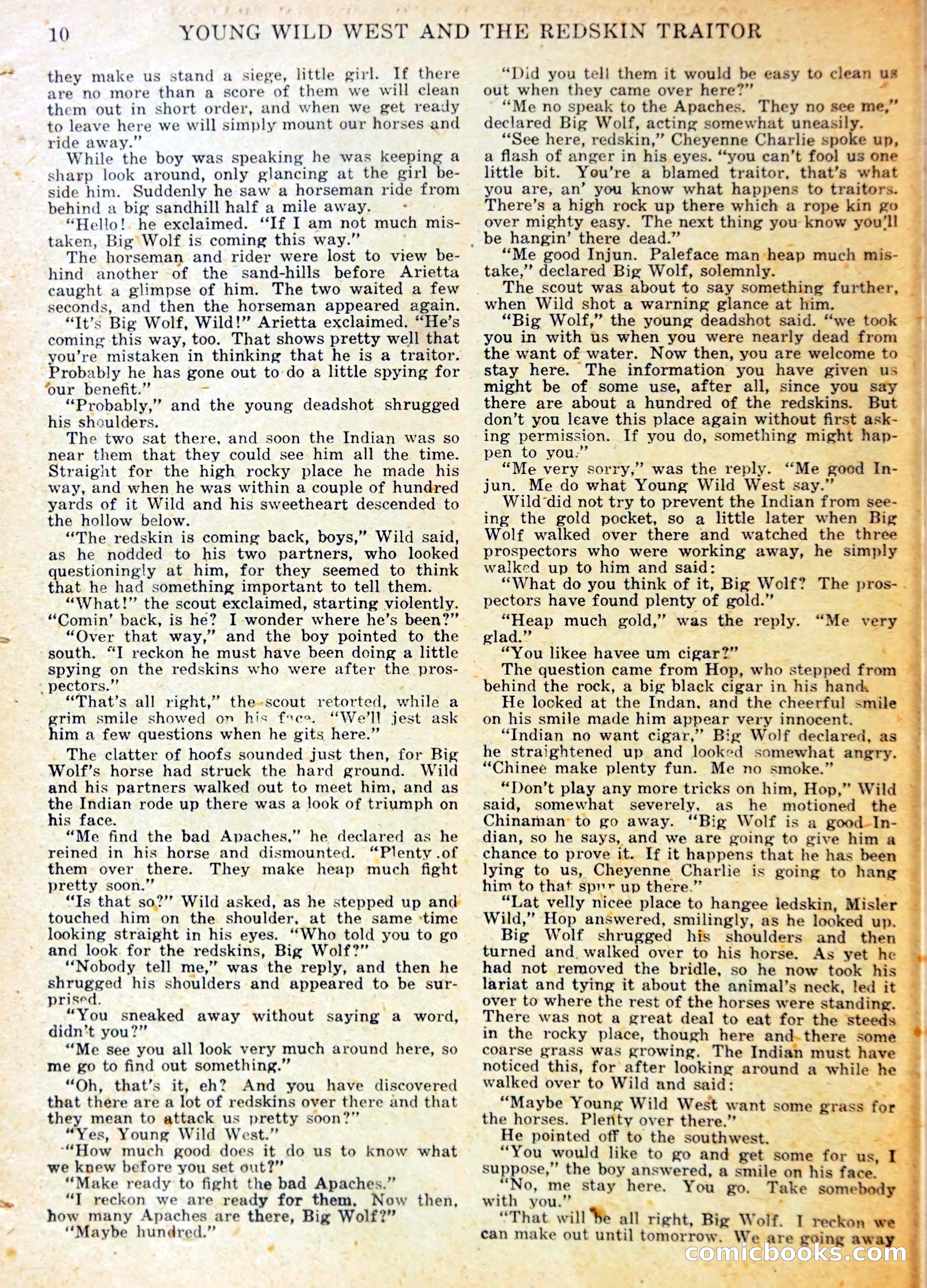 Wild West Weekly, No. 1223 — page 13 of 37