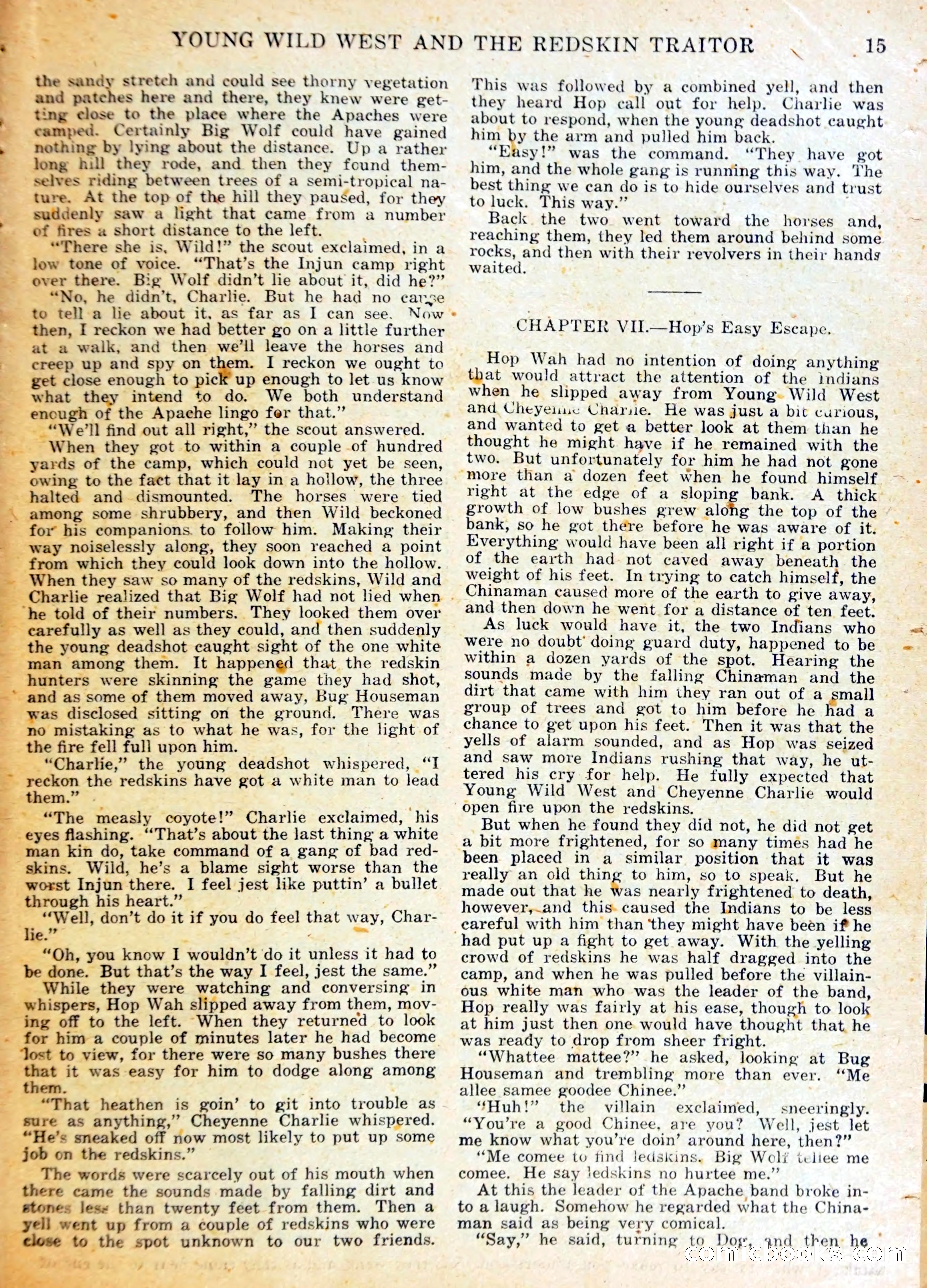 Wild West Weekly, No. 1223 — page 18 of 37