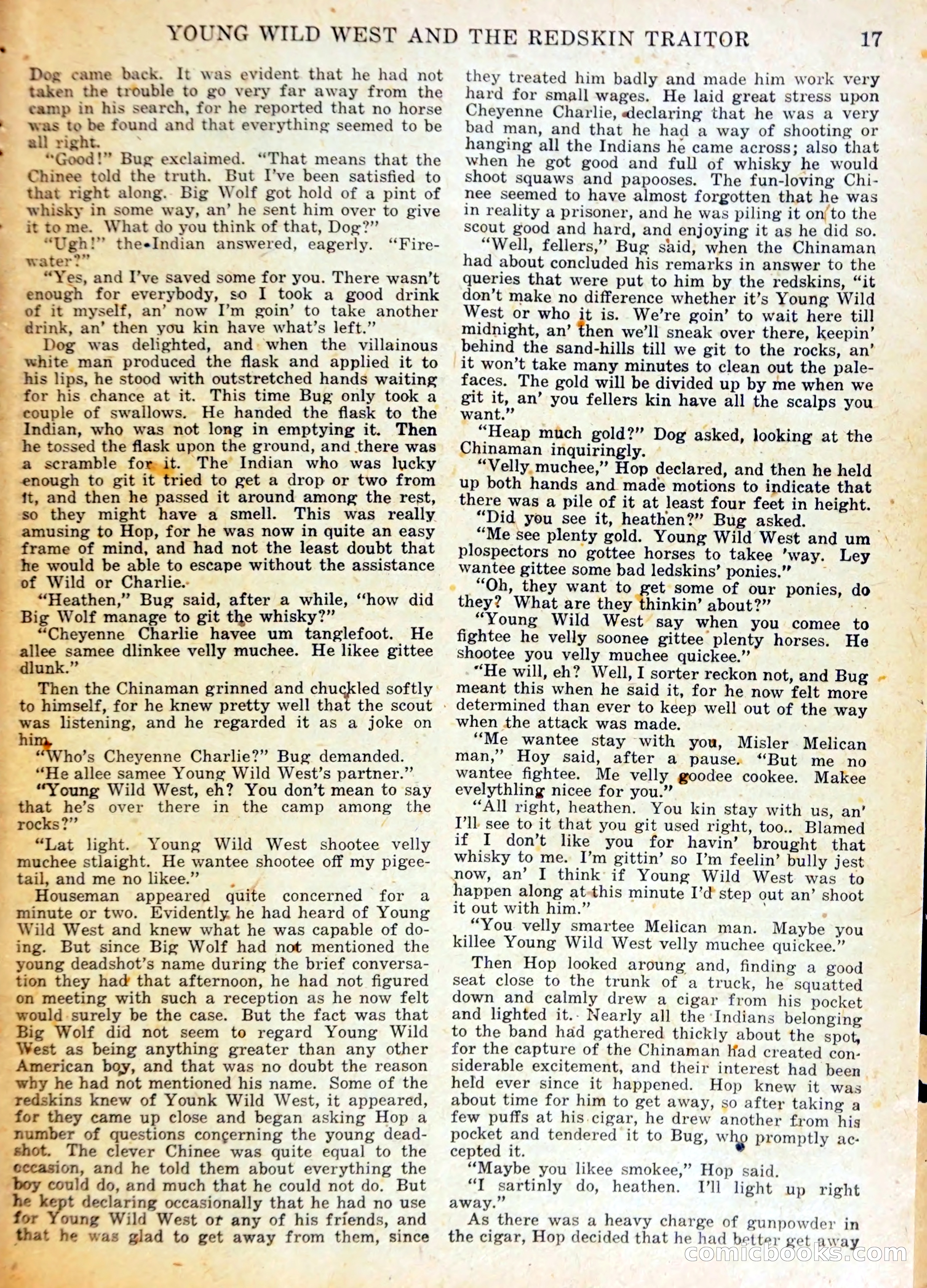 Wild West Weekly, No. 1223 — page 20 of 37