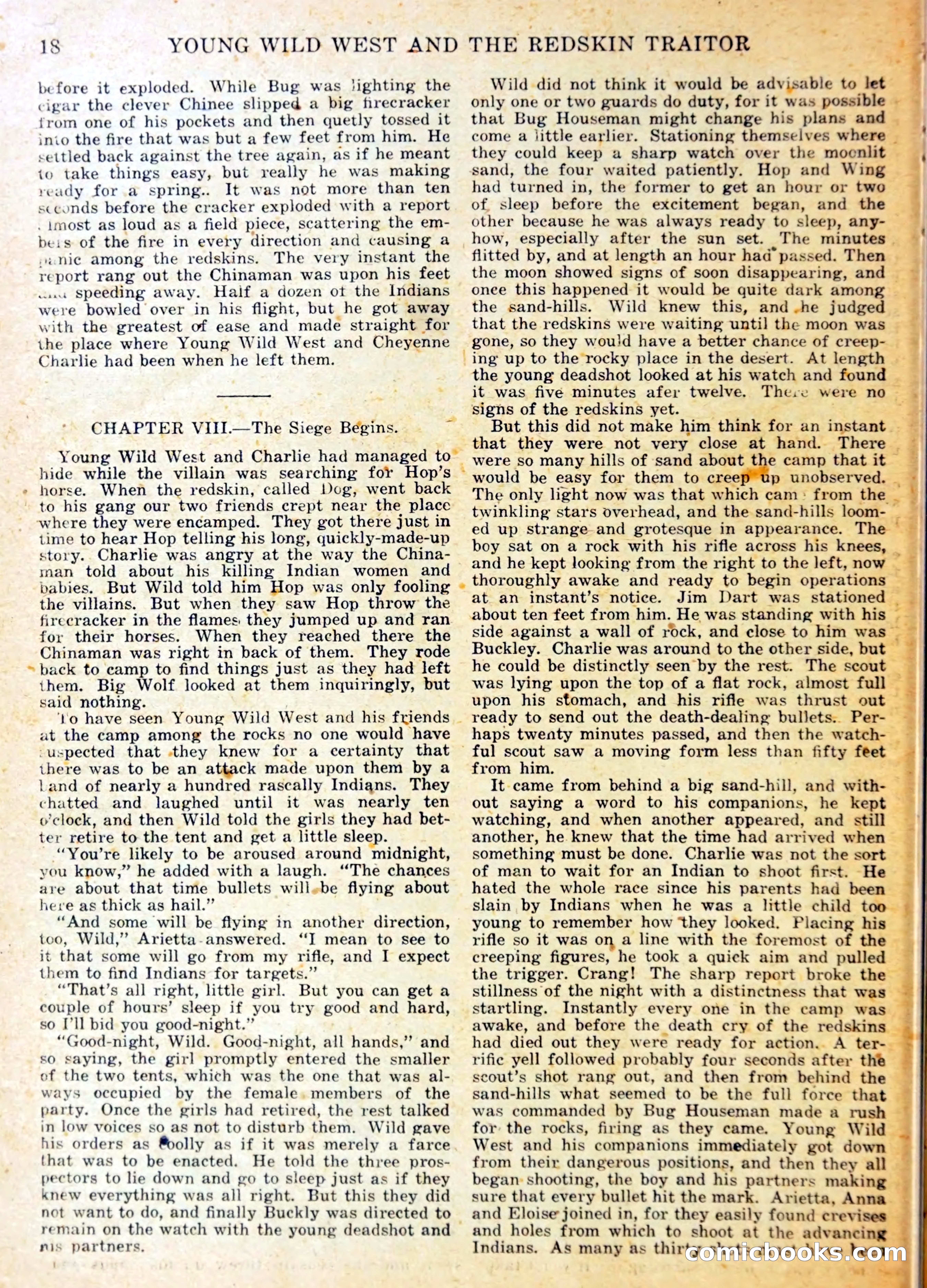 Wild West Weekly, No. 1223 — page 21 of 37