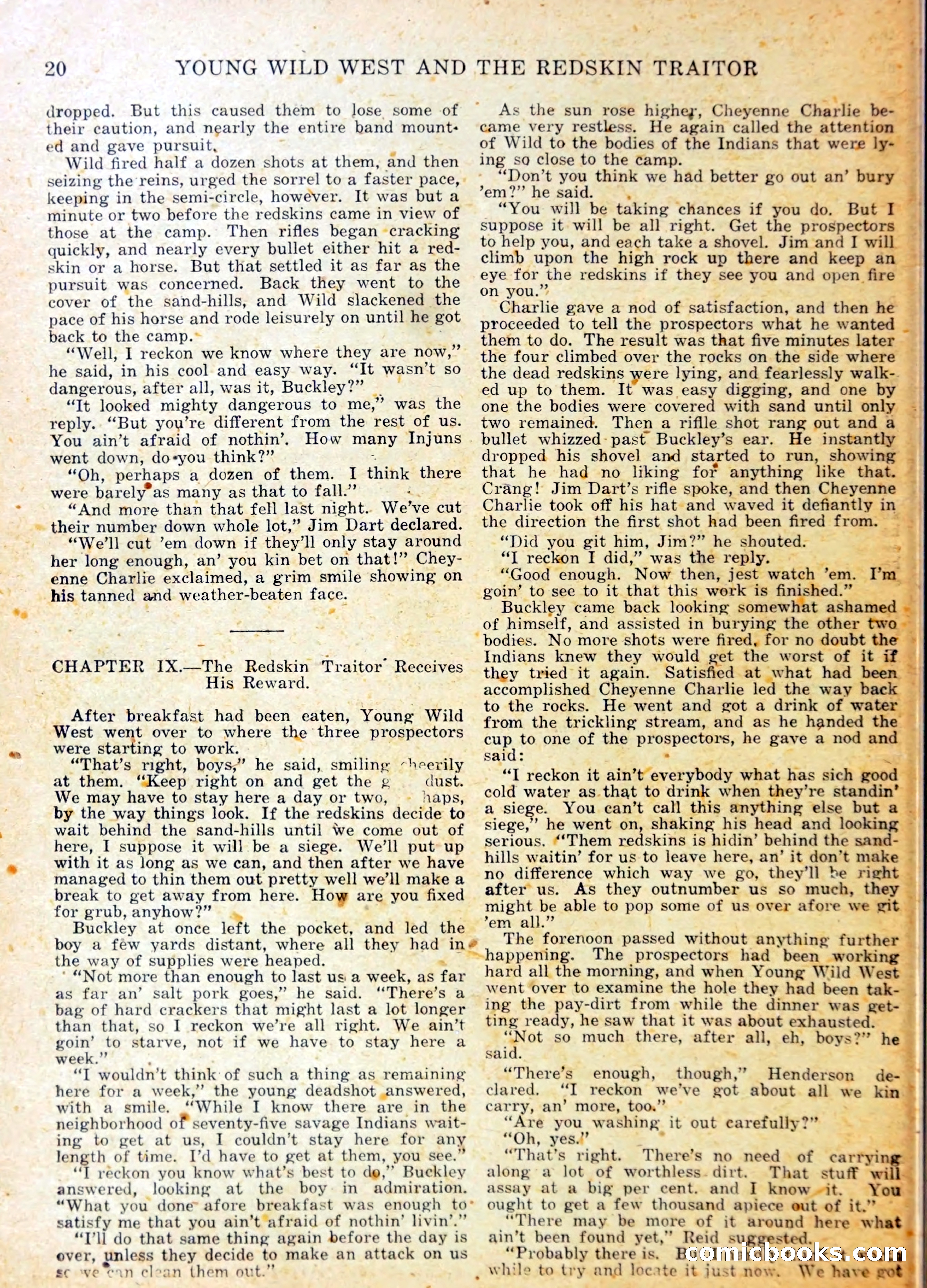Wild West Weekly, No. 1223 — page 23 of 37