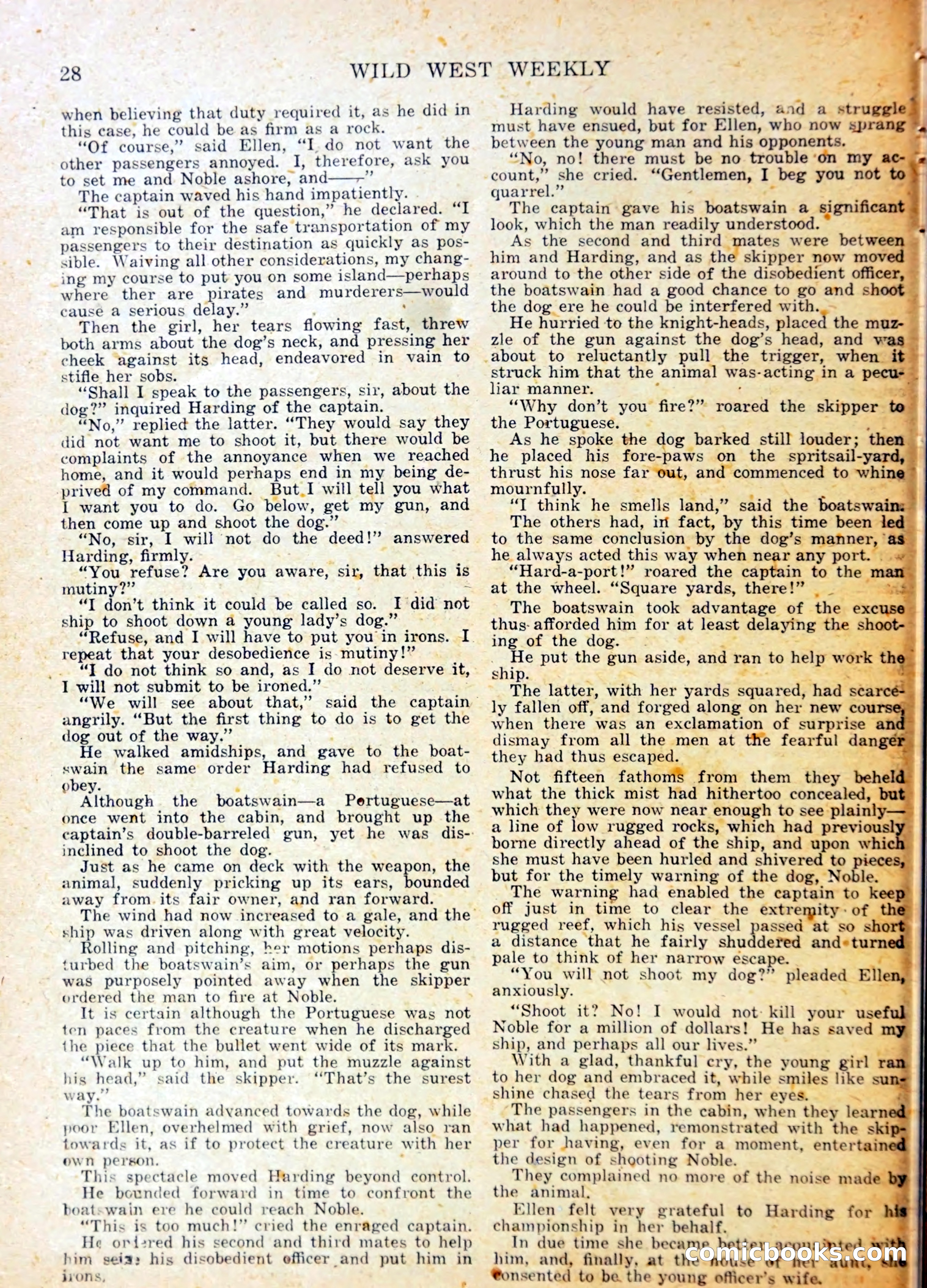 Wild West Weekly, No. 1223 — page 31 of 37