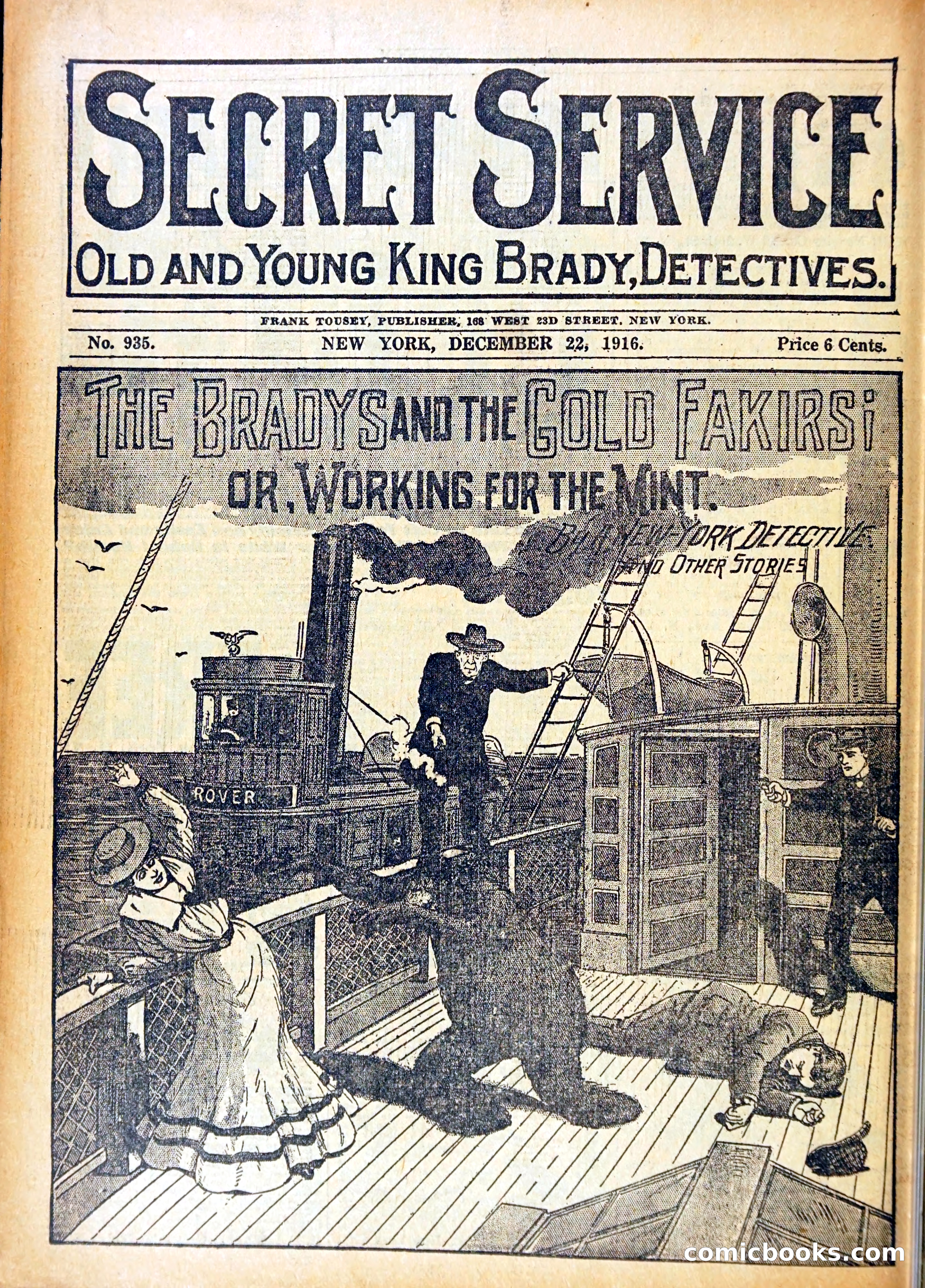 Young Wild West Weekly No. 740 — page 35 of 37