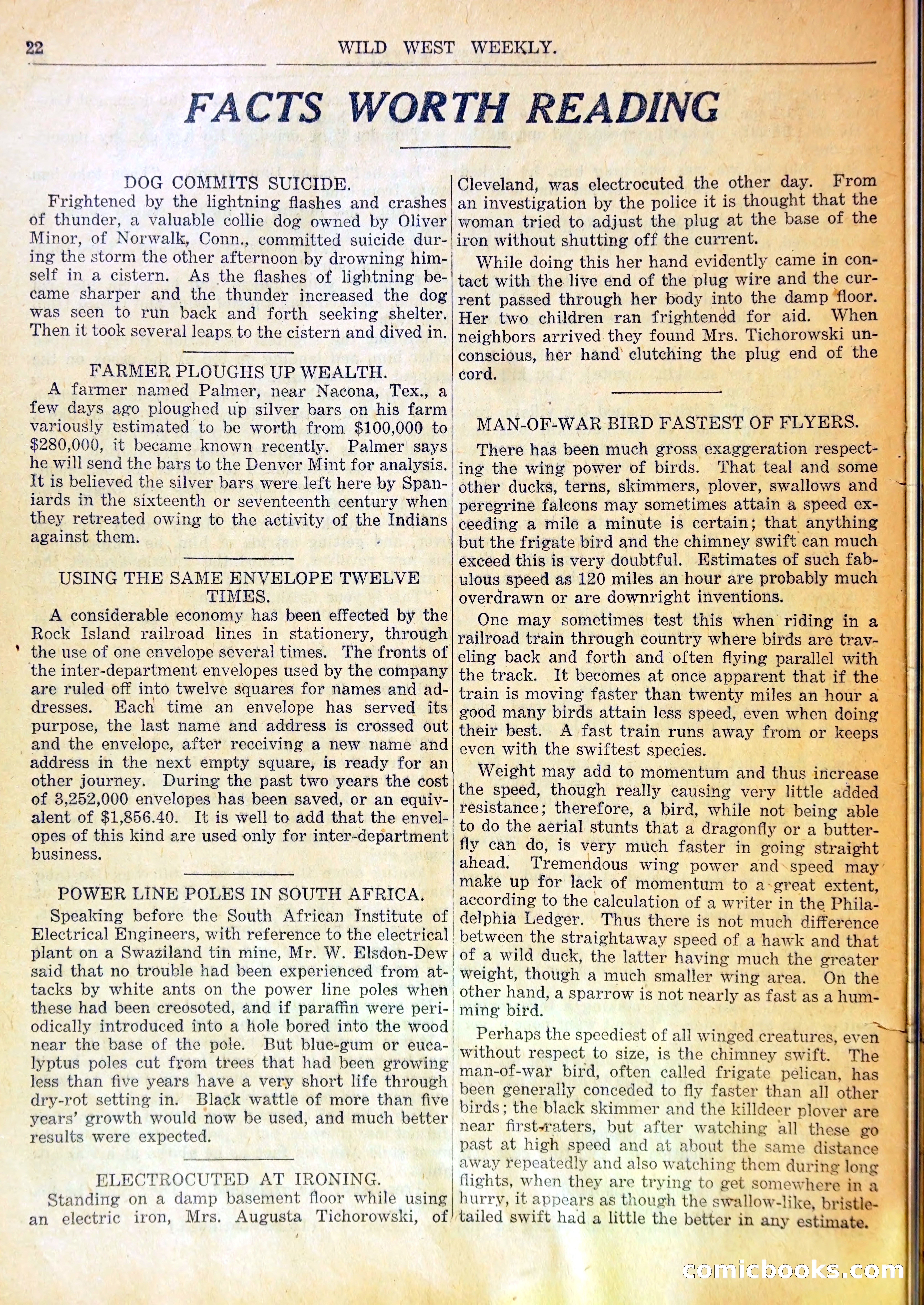 Young Wild West's Duel with Death, or, Arietta to the Rescue — page 21 of 33