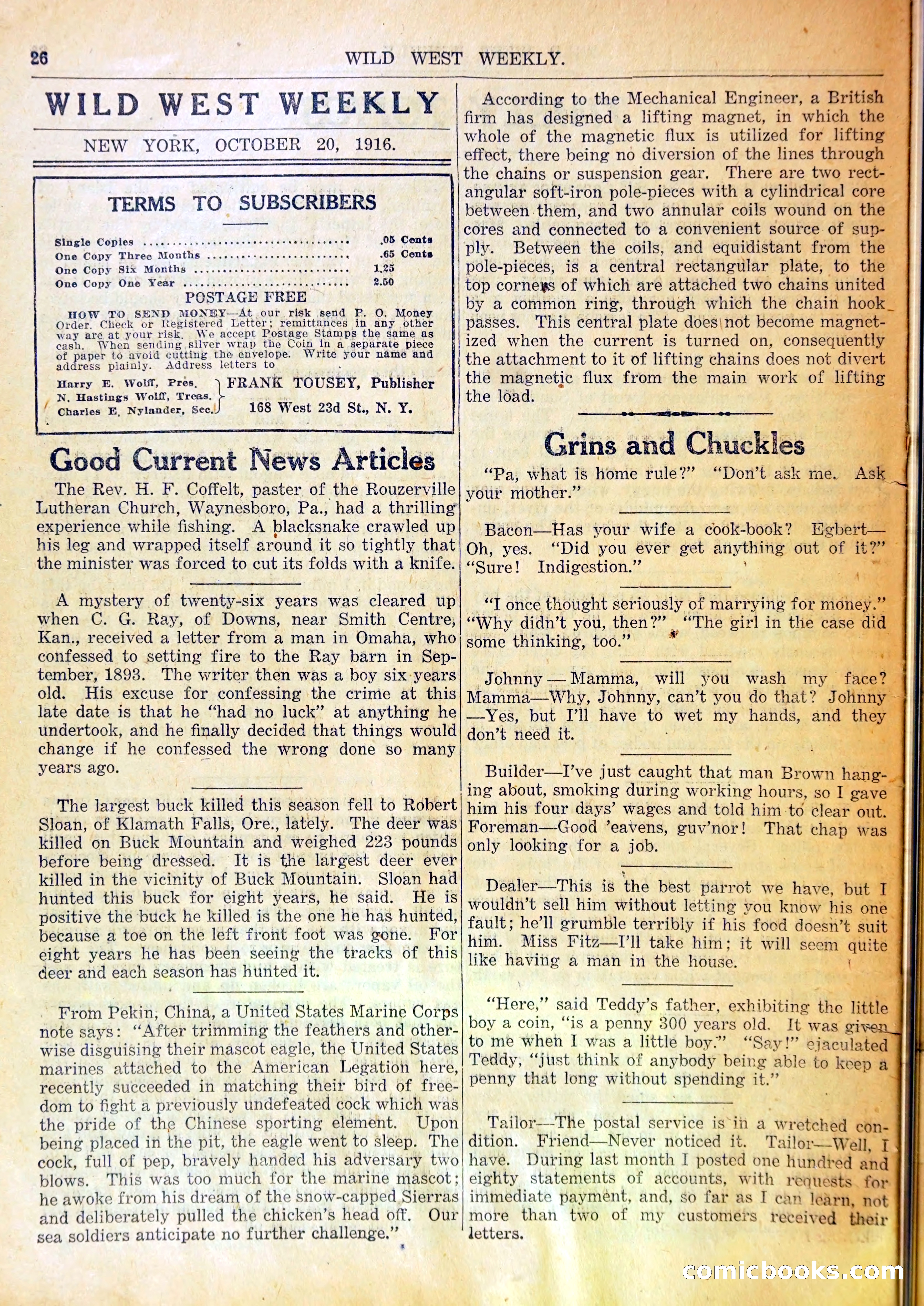 Young Wild West's Duel with Death, or, Arietta to the Rescue — page 25 of 33