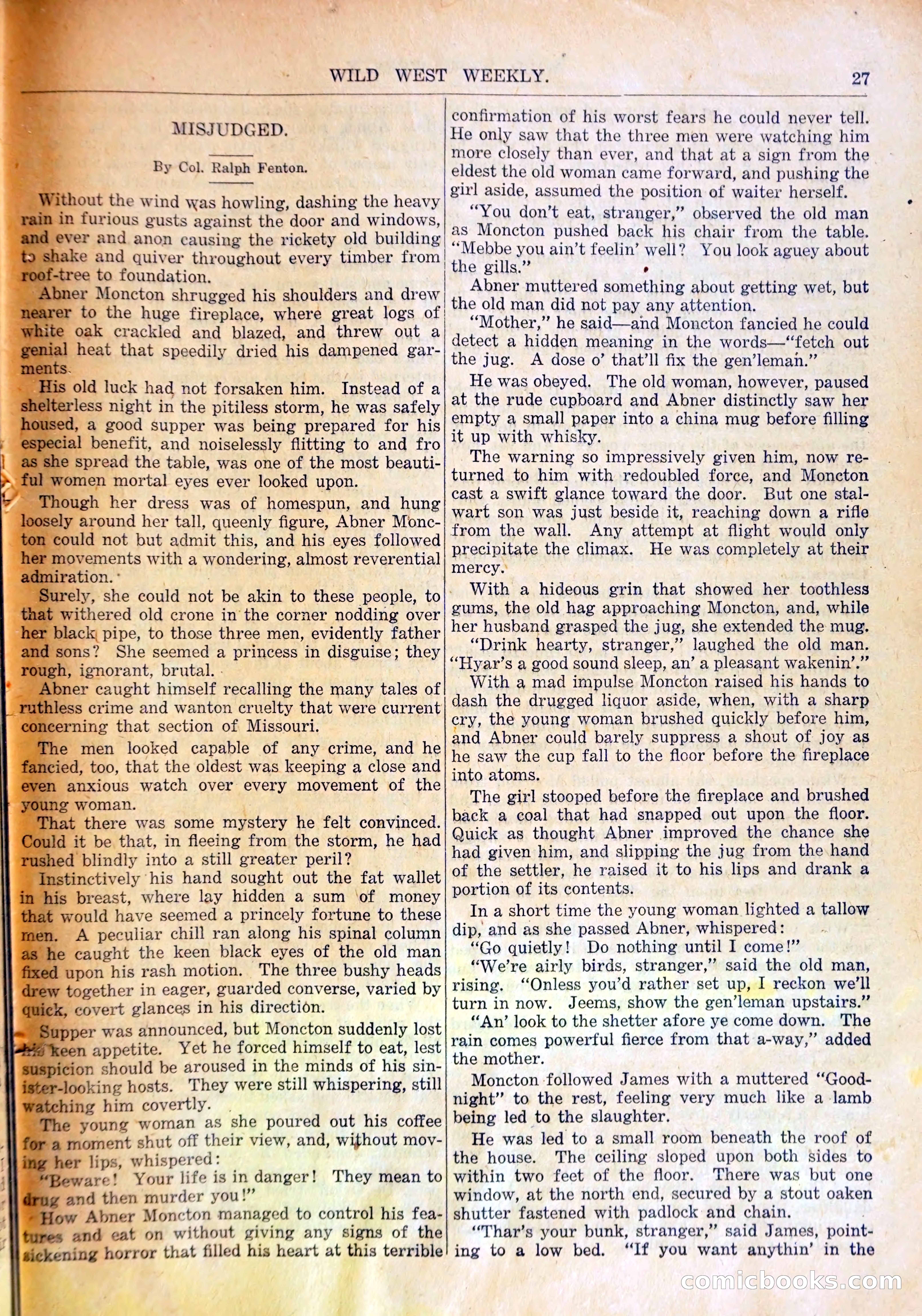 Young Wild West's Duel with Death, or, Arietta to the Rescue — page 26 of 33