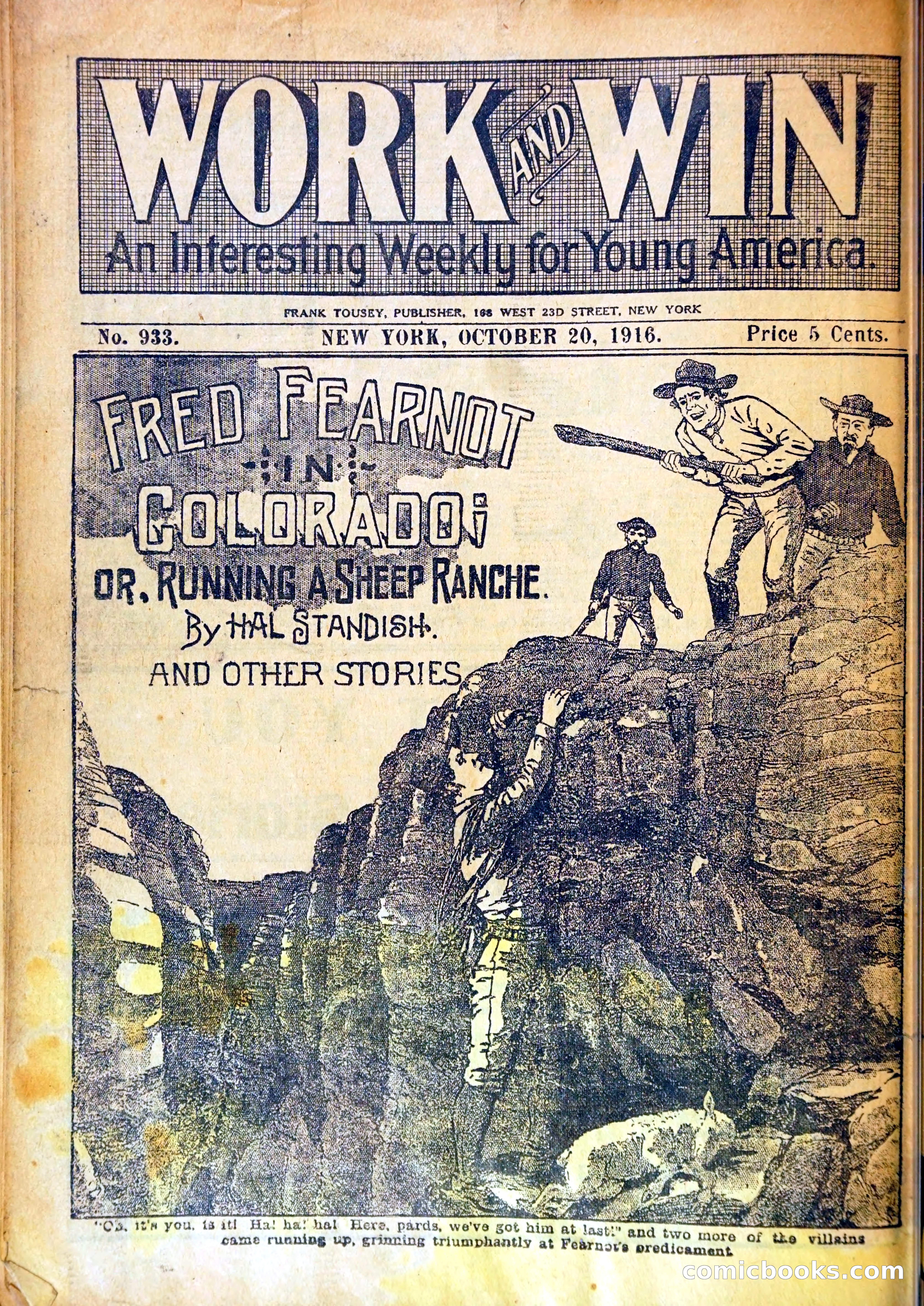 Young Wild West's Duel with Death, or, Arietta to the Rescue — page 31 of 33