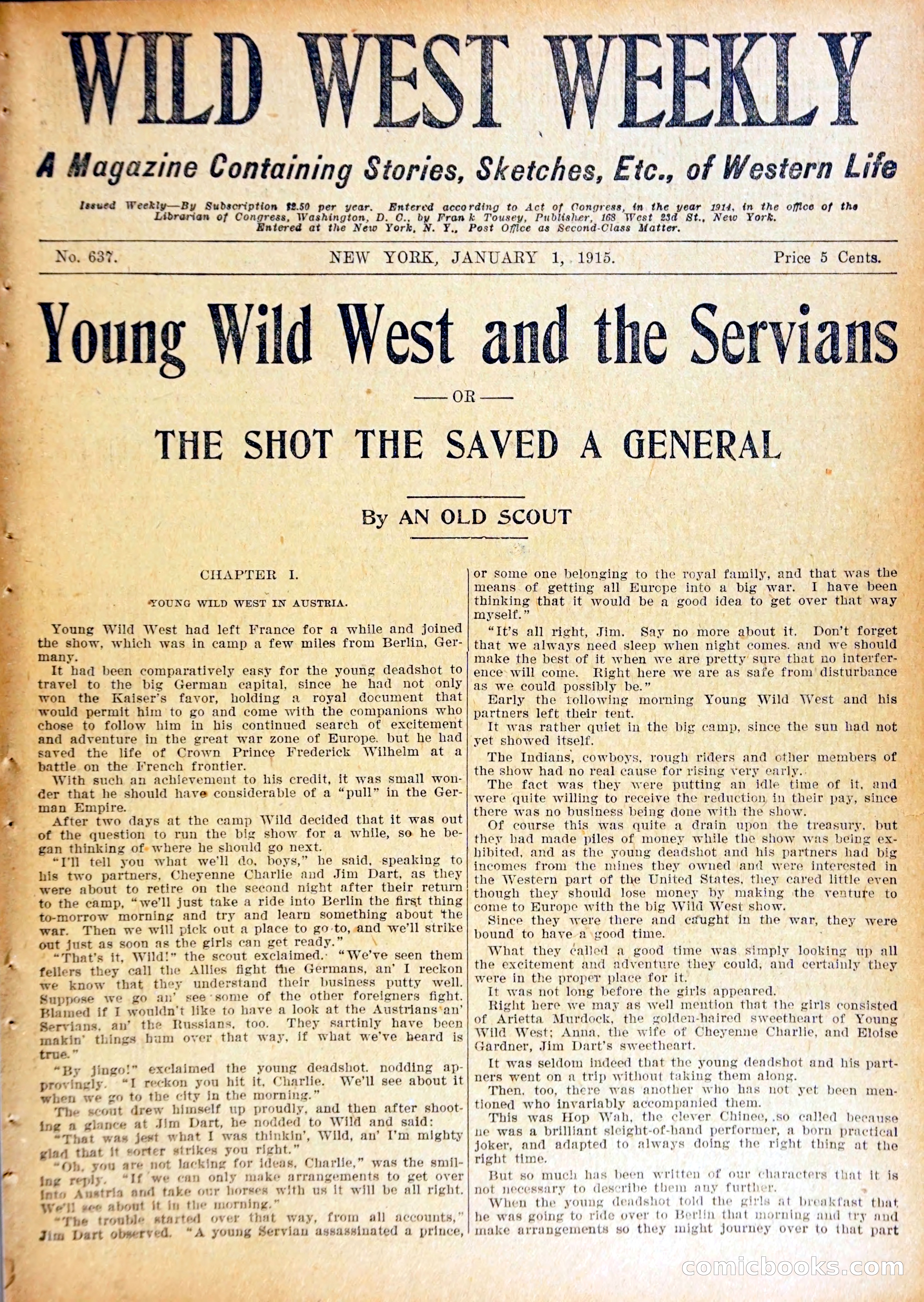 Wild West Weekly No. 637 — page 4 of 37