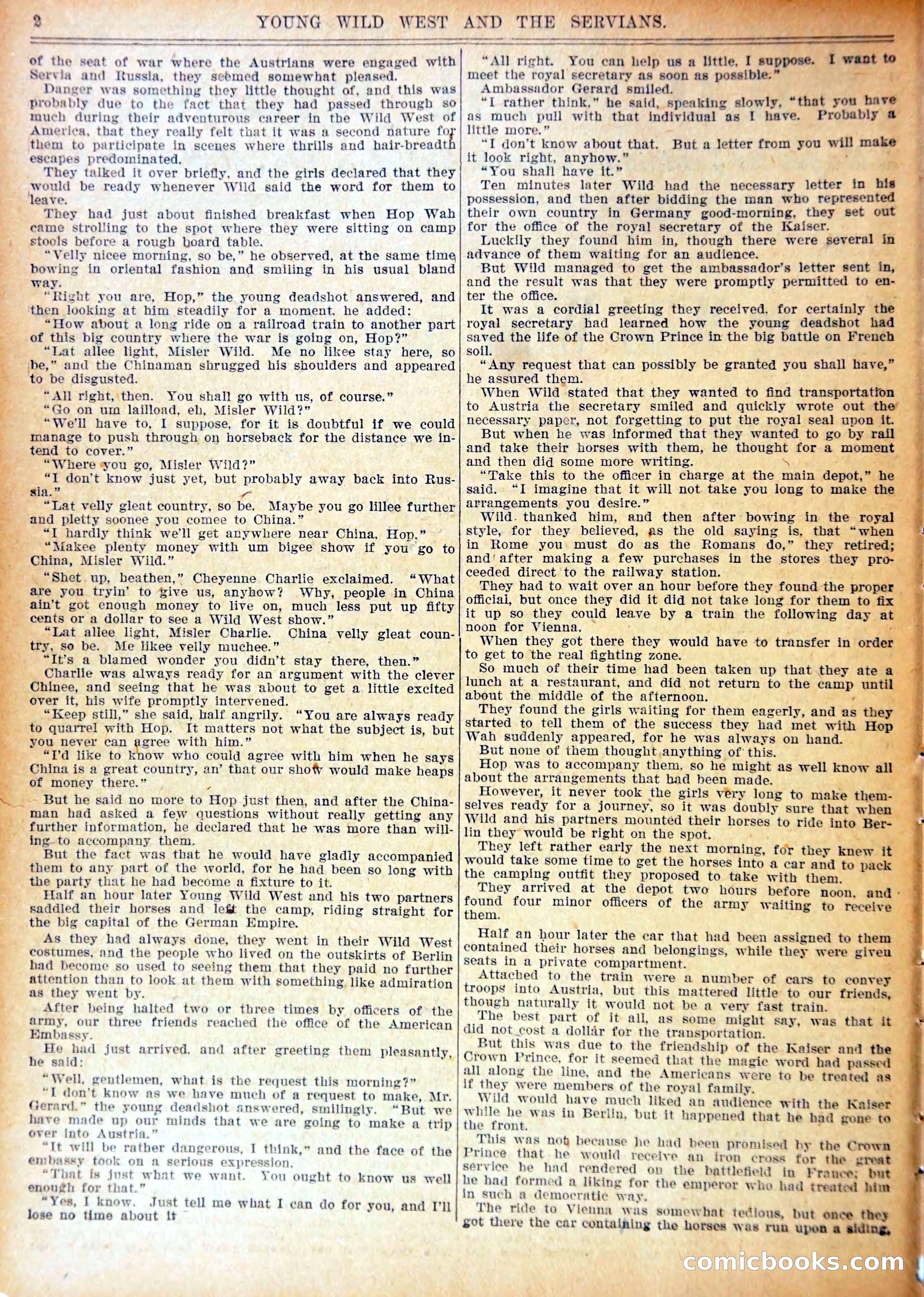 Wild West Weekly No. 637 — page 5 of 37
