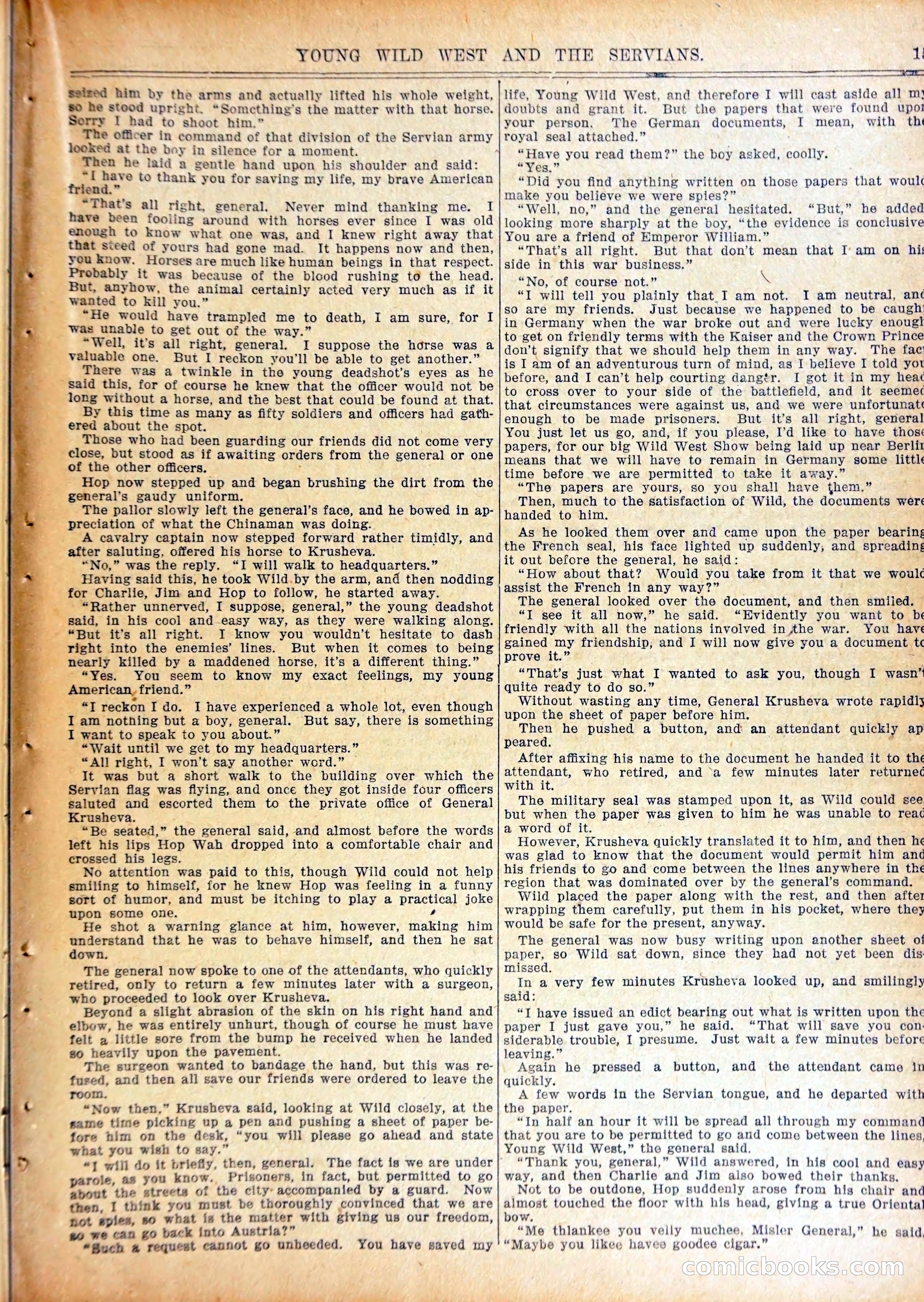 Wild West Weekly No. 637 — page 18 of 37