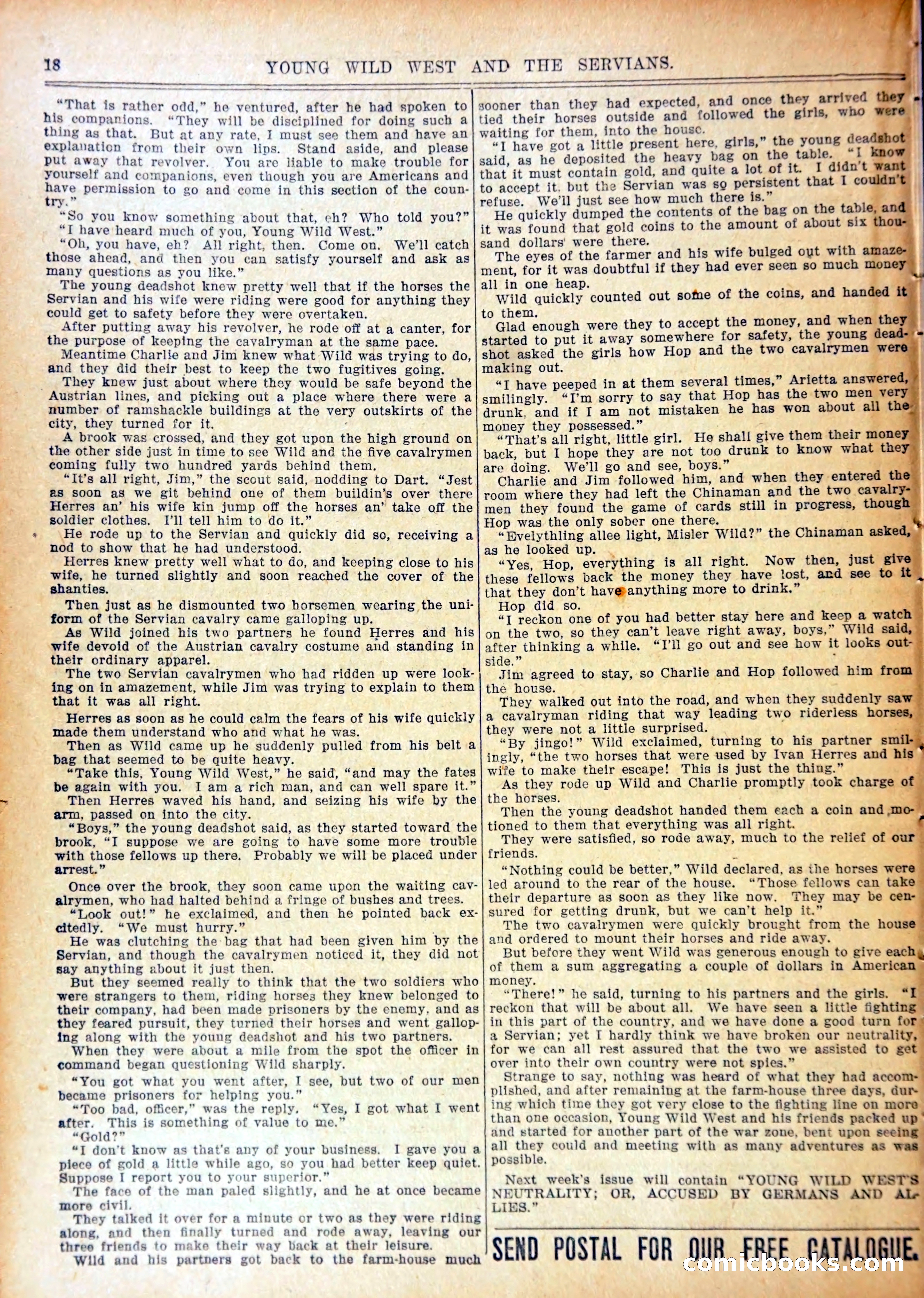 Wild West Weekly No. 637 — page 21 of 37