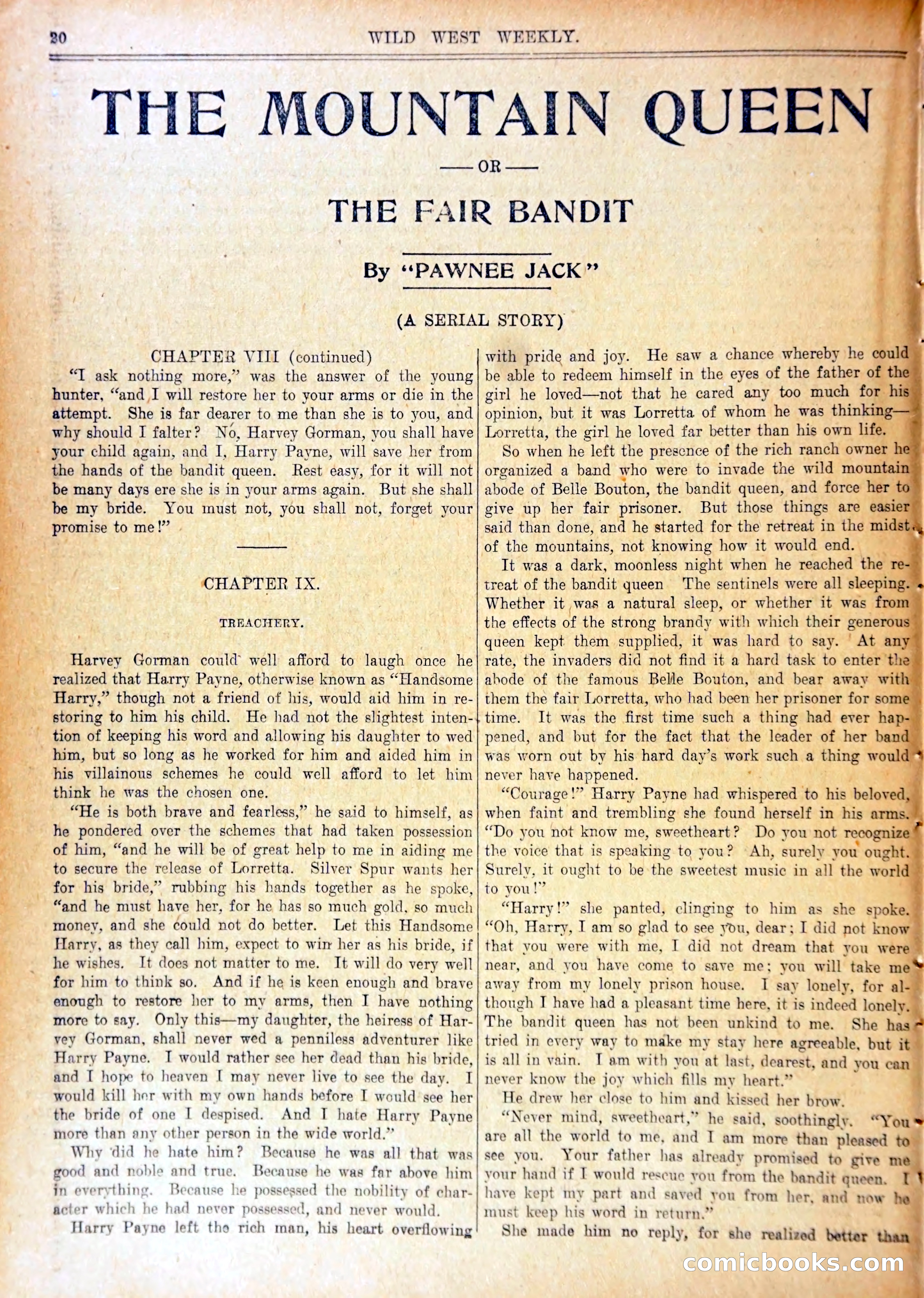 Wild West Weekly No. 637 — page 23 of 37