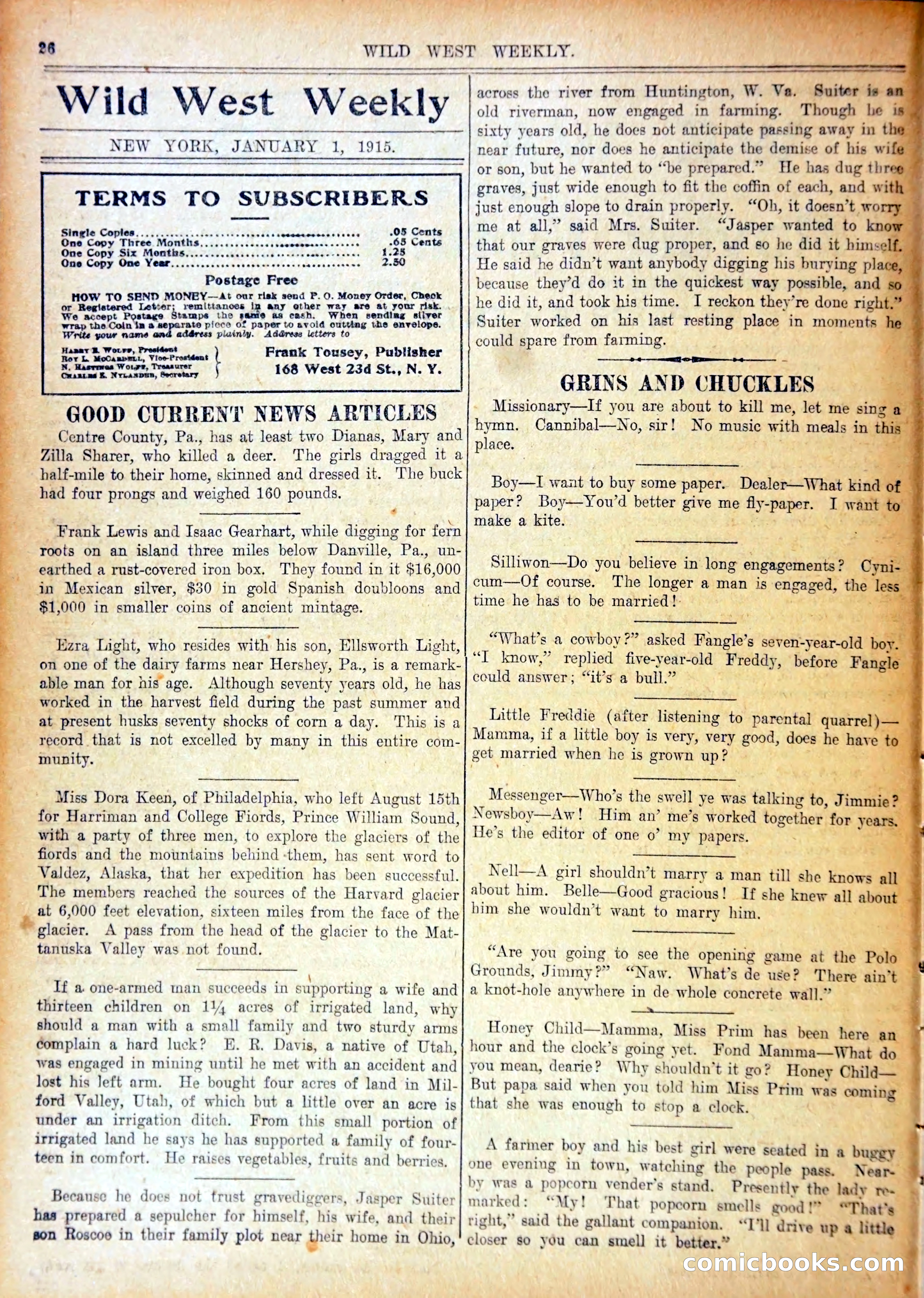Wild West Weekly No. 637 — page 29 of 37