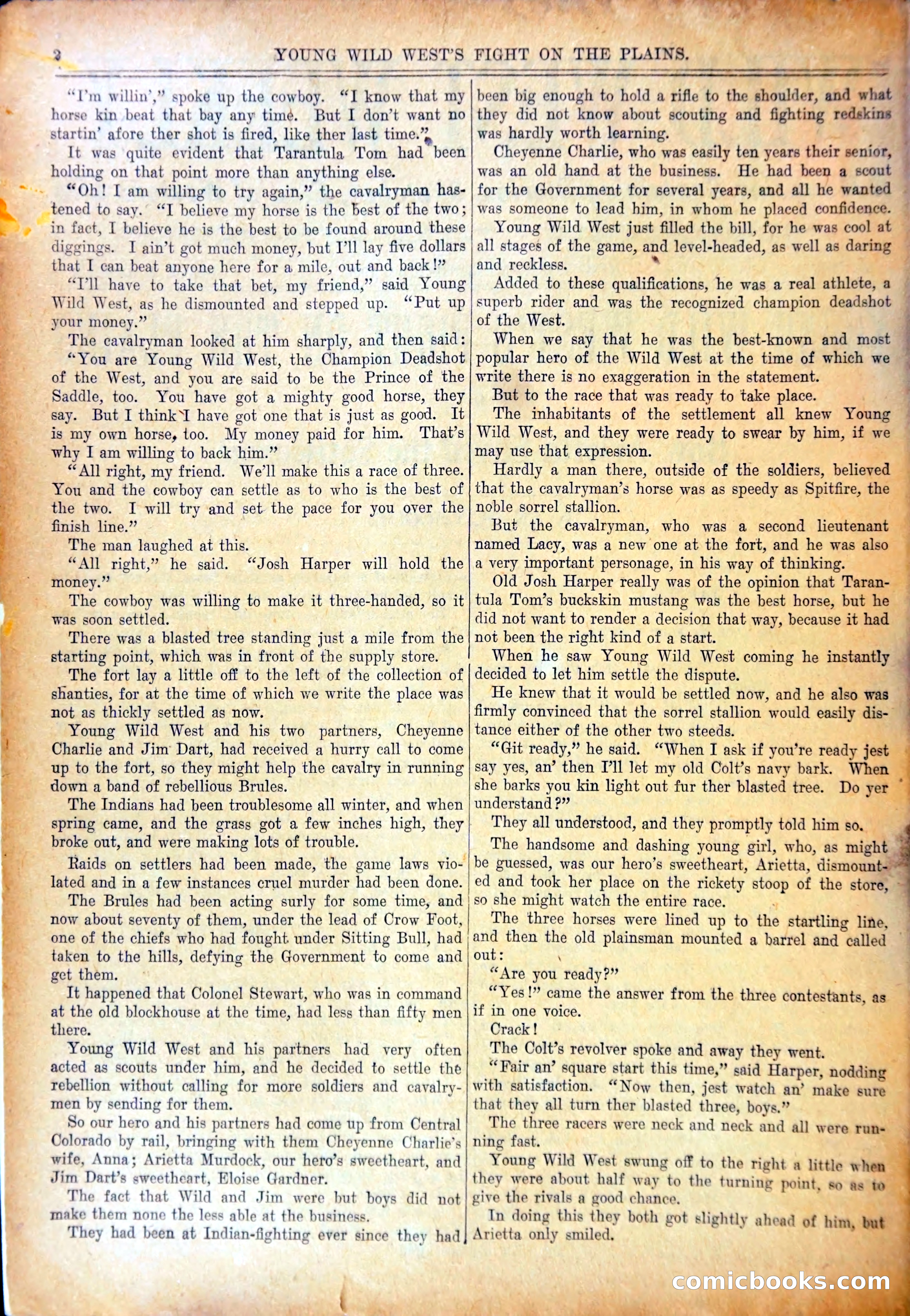 Wild West Weekly, No. 318 — page 5 of 37