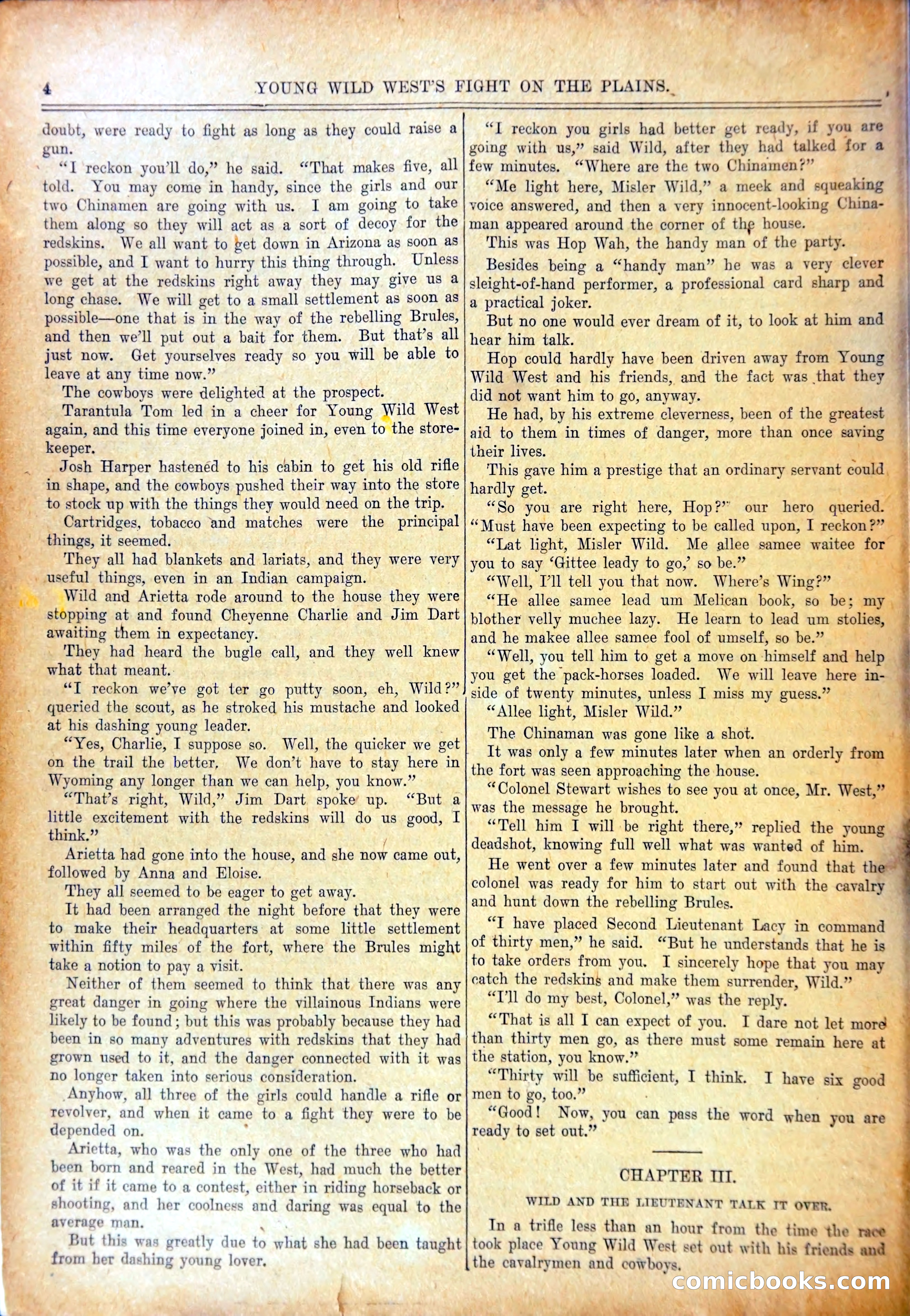 Wild West Weekly, No. 318 — page 7 of 37