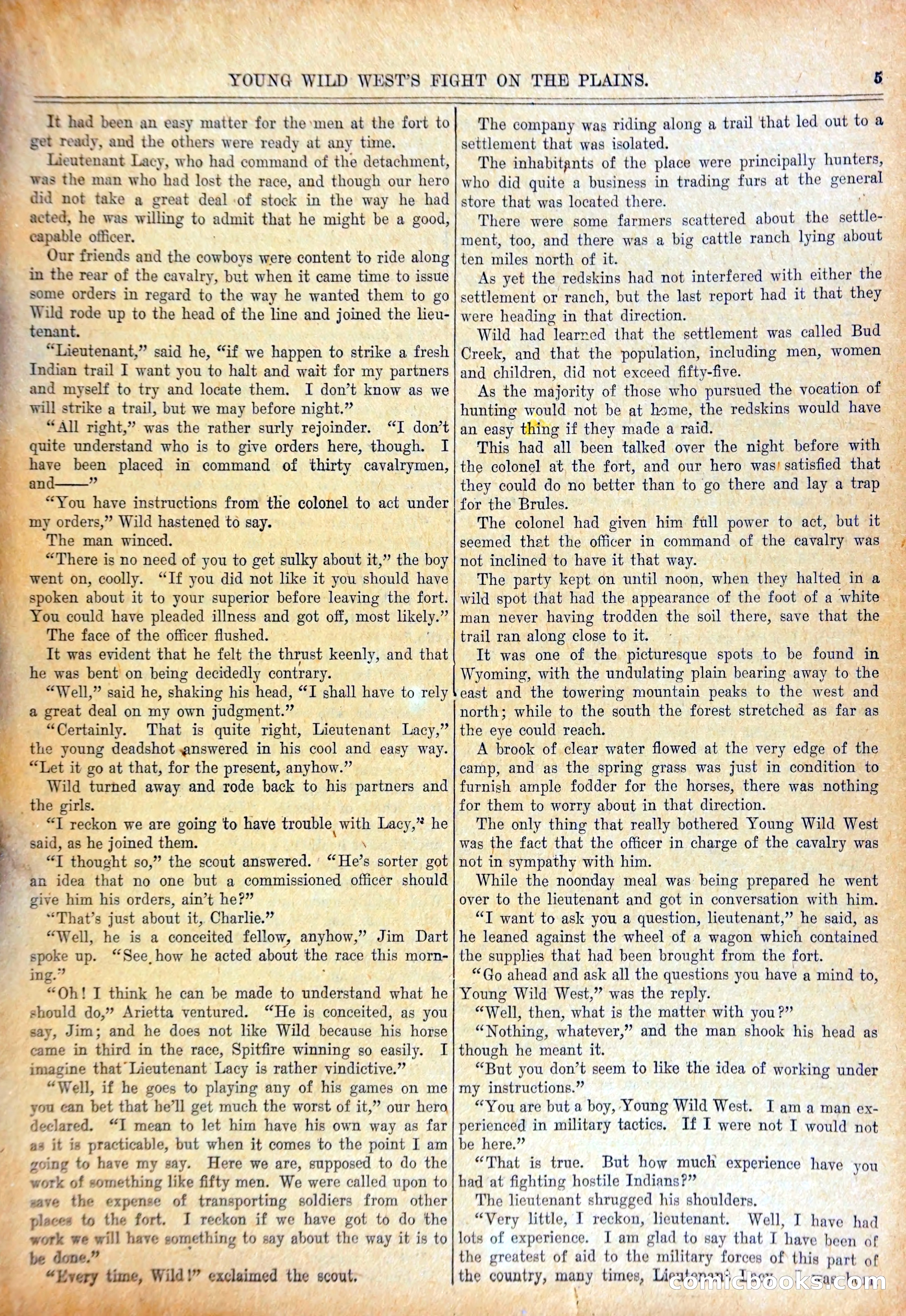 Wild West Weekly, No. 318 — page 8 of 37