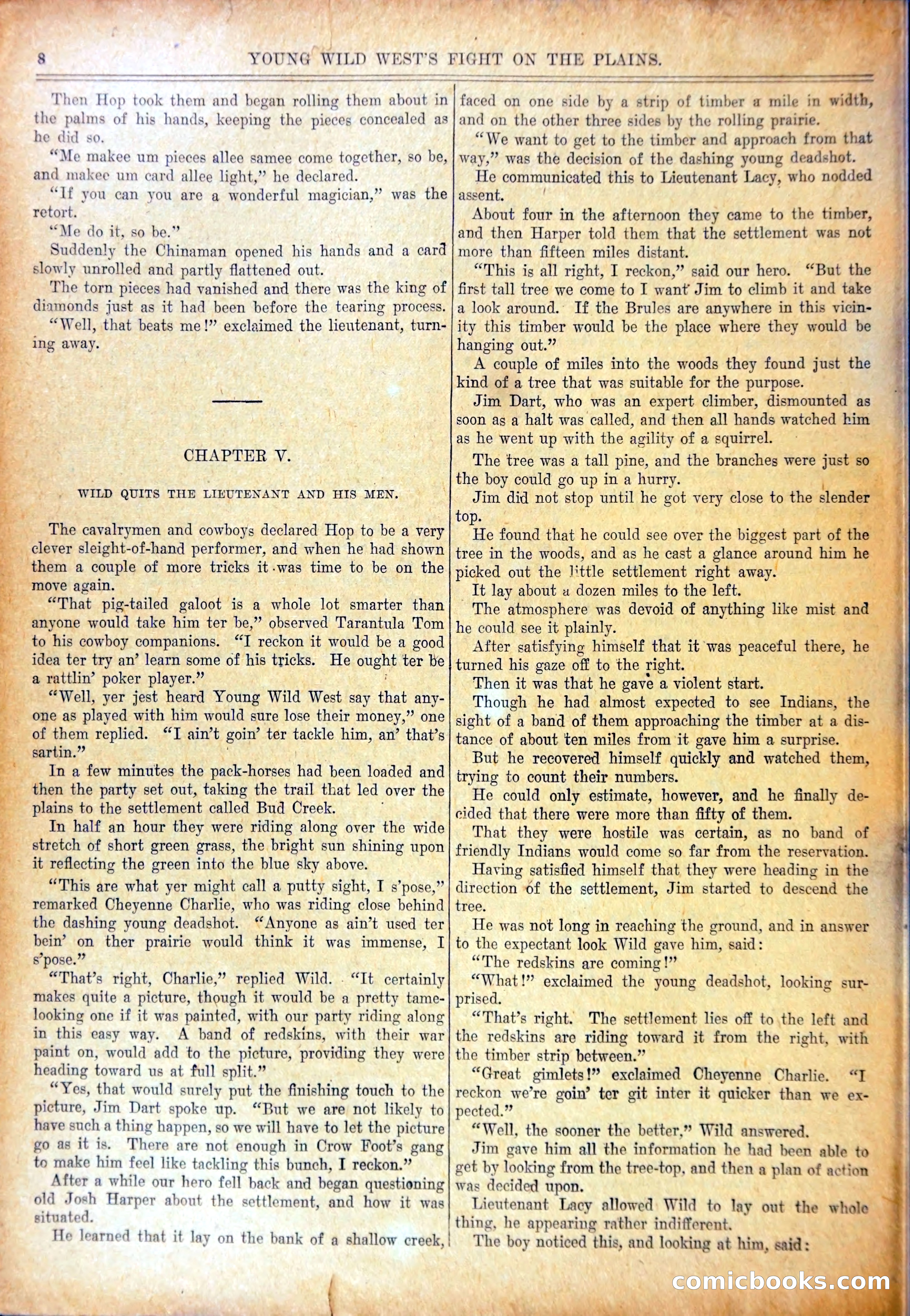Wild West Weekly, No. 318 — page 11 of 37