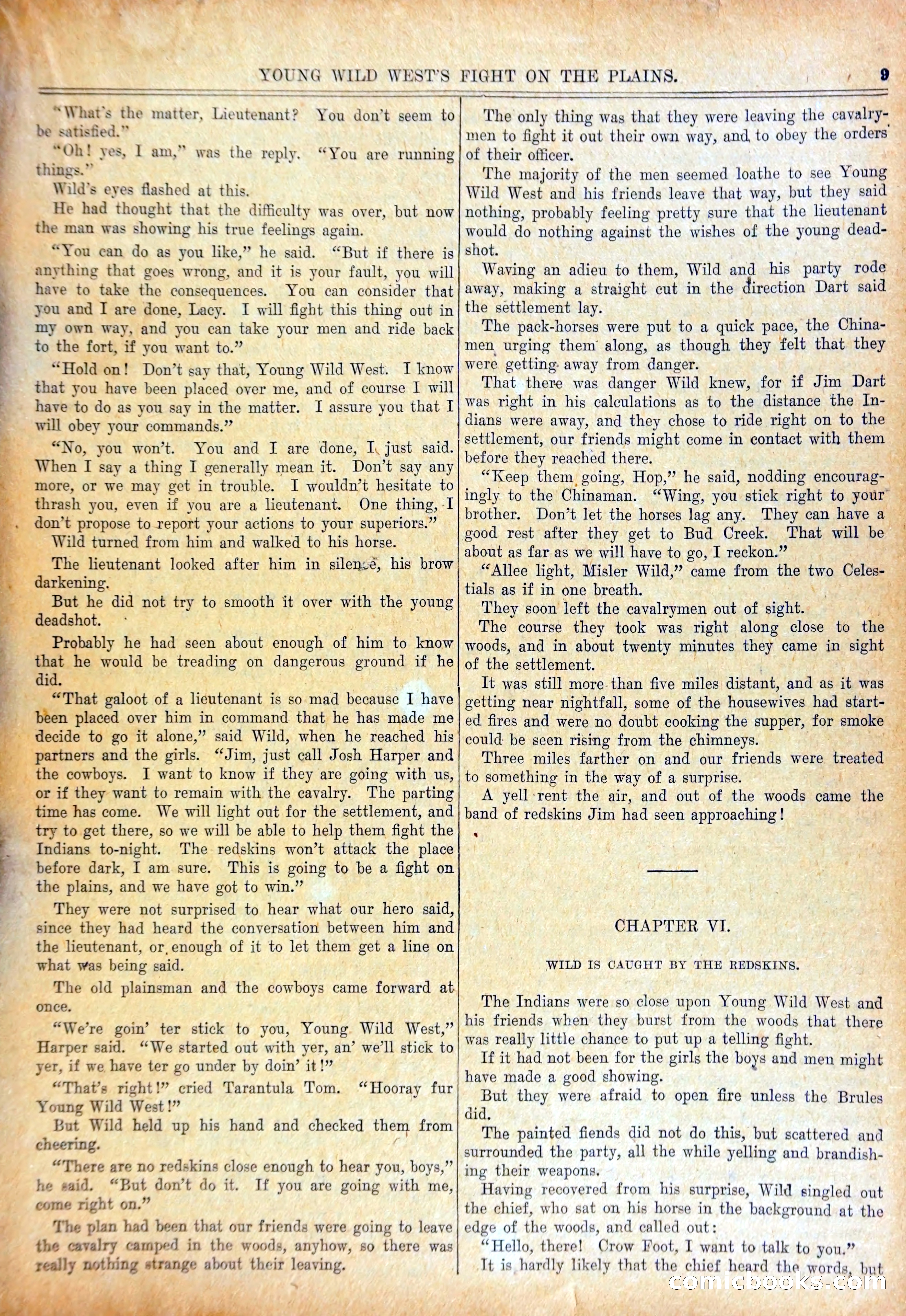 Wild West Weekly, No. 318 — page 12 of 37