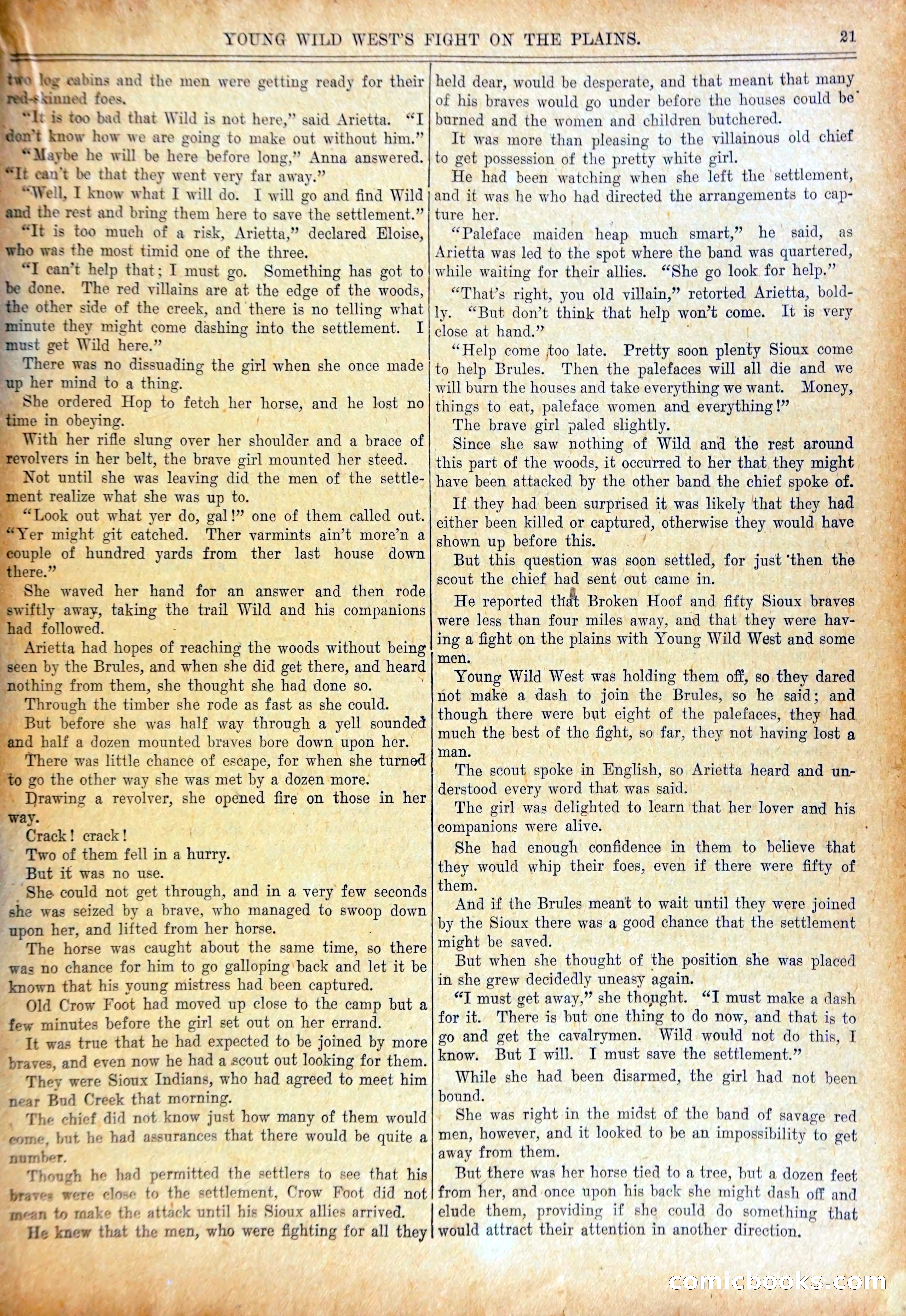 Wild West Weekly, No. 318 — page 24 of 37