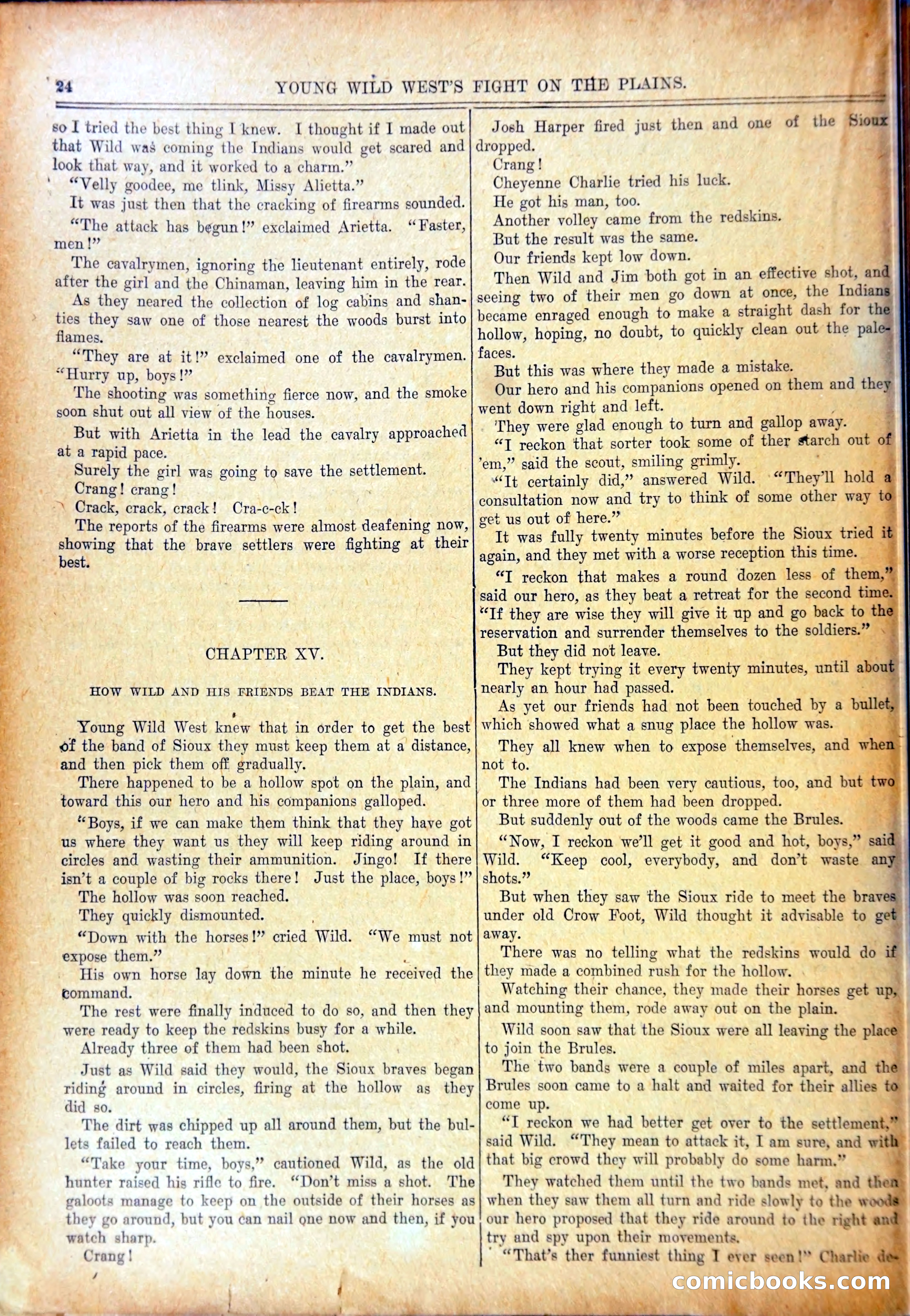 Wild West Weekly, No. 318 — page 27 of 37