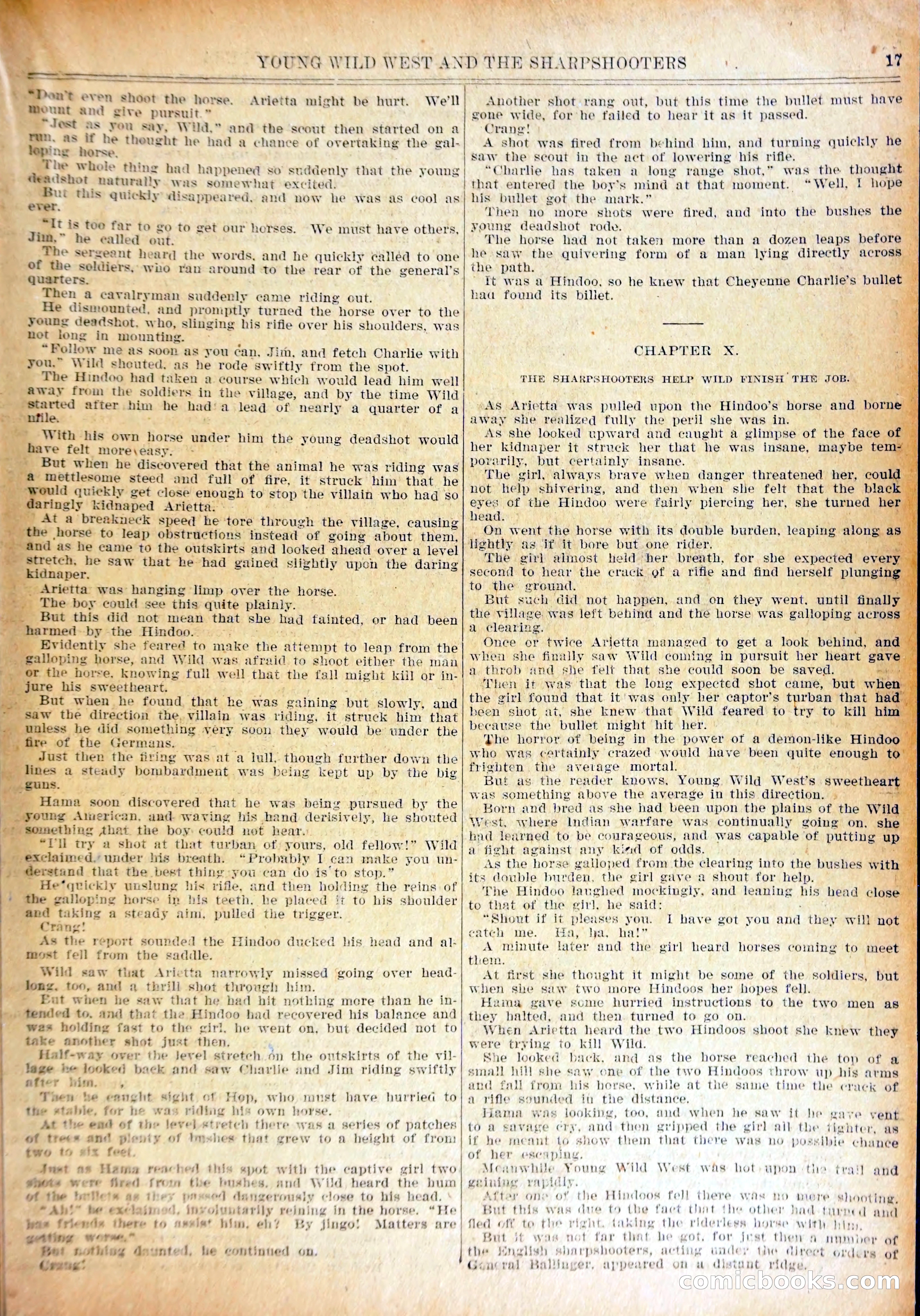 Wild West Weekly No. 641 — page 20 of 37