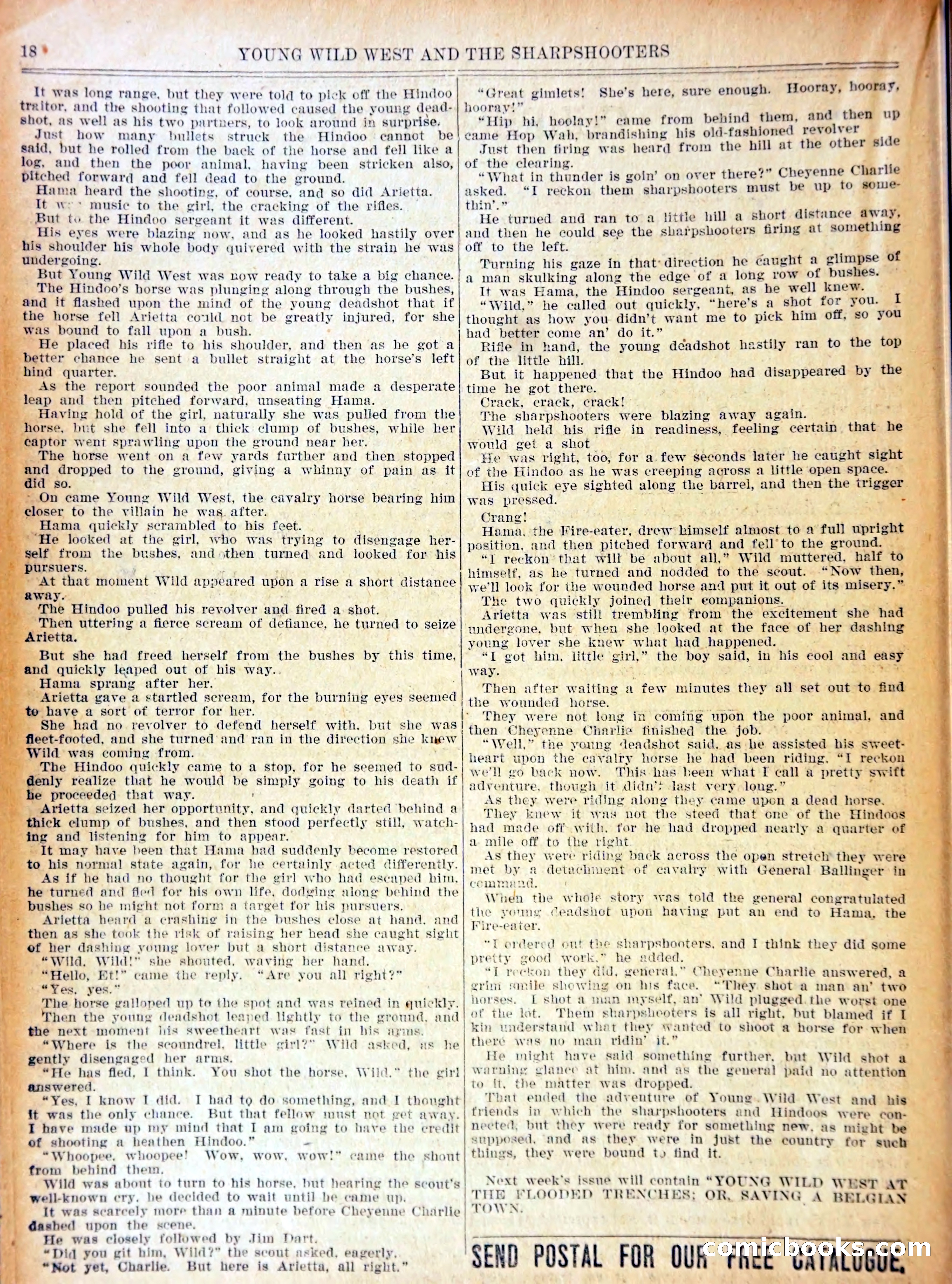 Wild West Weekly No. 641 — page 21 of 37