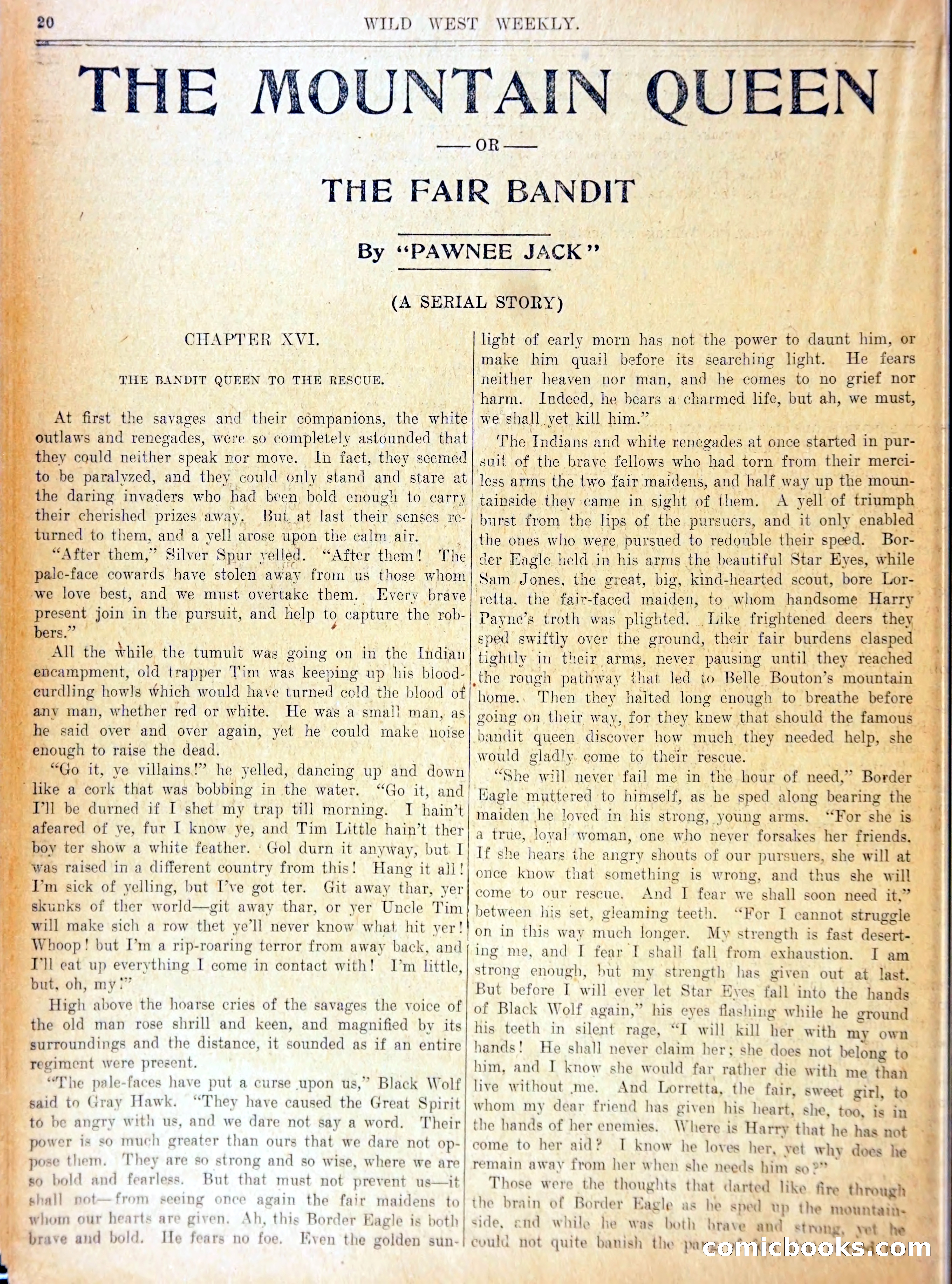 Wild West Weekly No. 641 — page 23 of 37