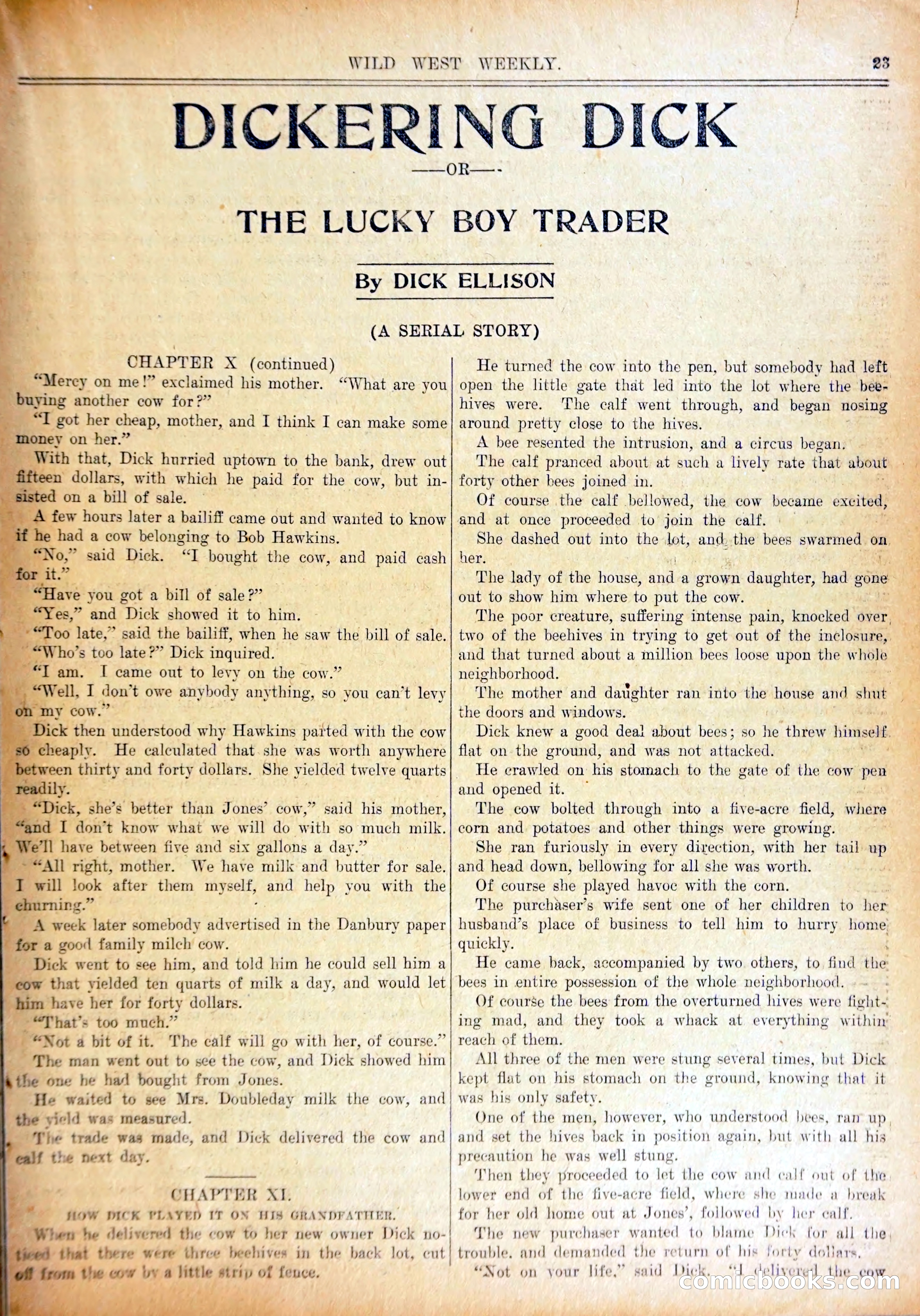 Wild West Weekly No. 641 — page 26 of 37