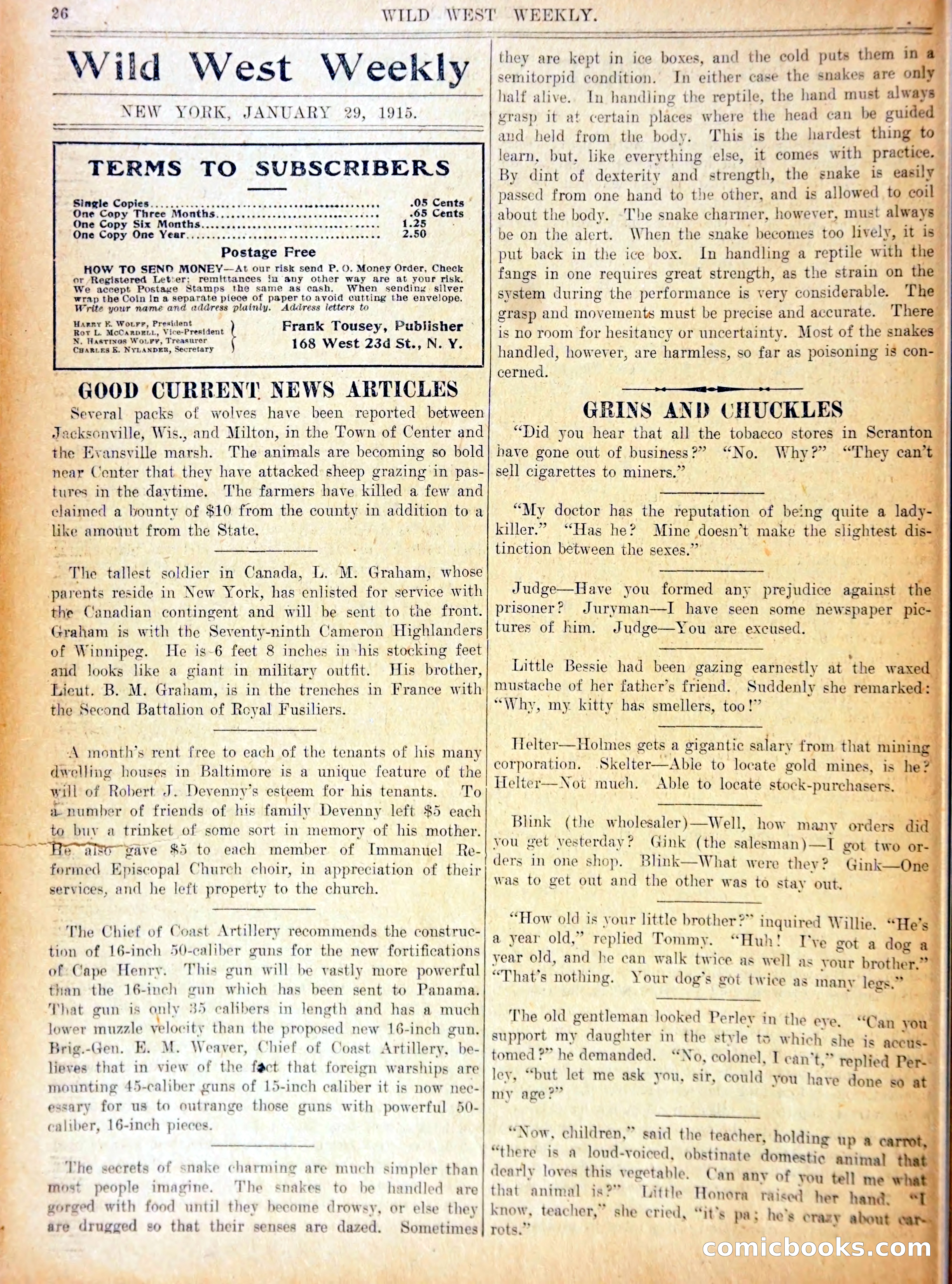 Wild West Weekly No. 641 — page 29 of 37