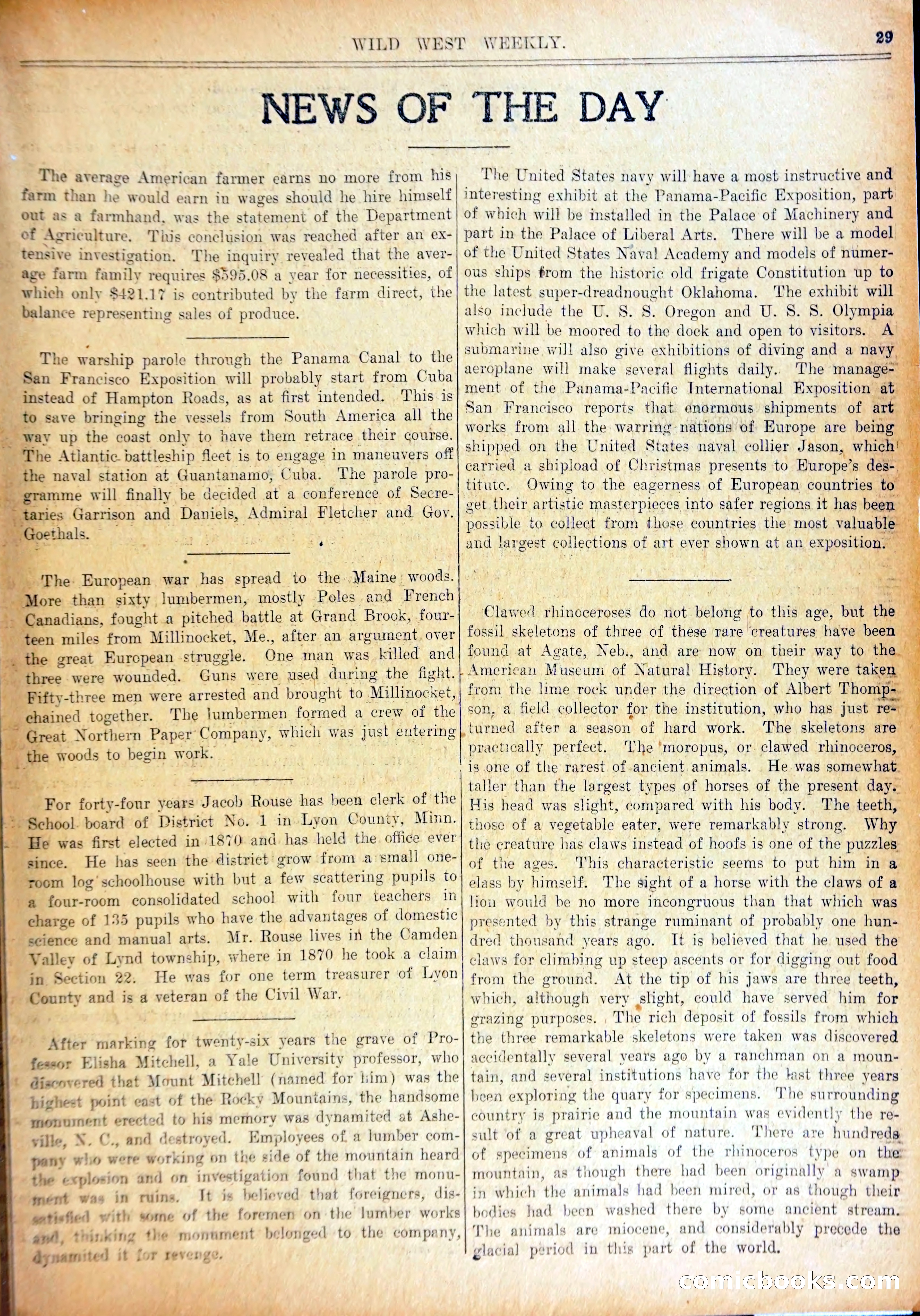 Wild West Weekly No. 641 — page 32 of 37