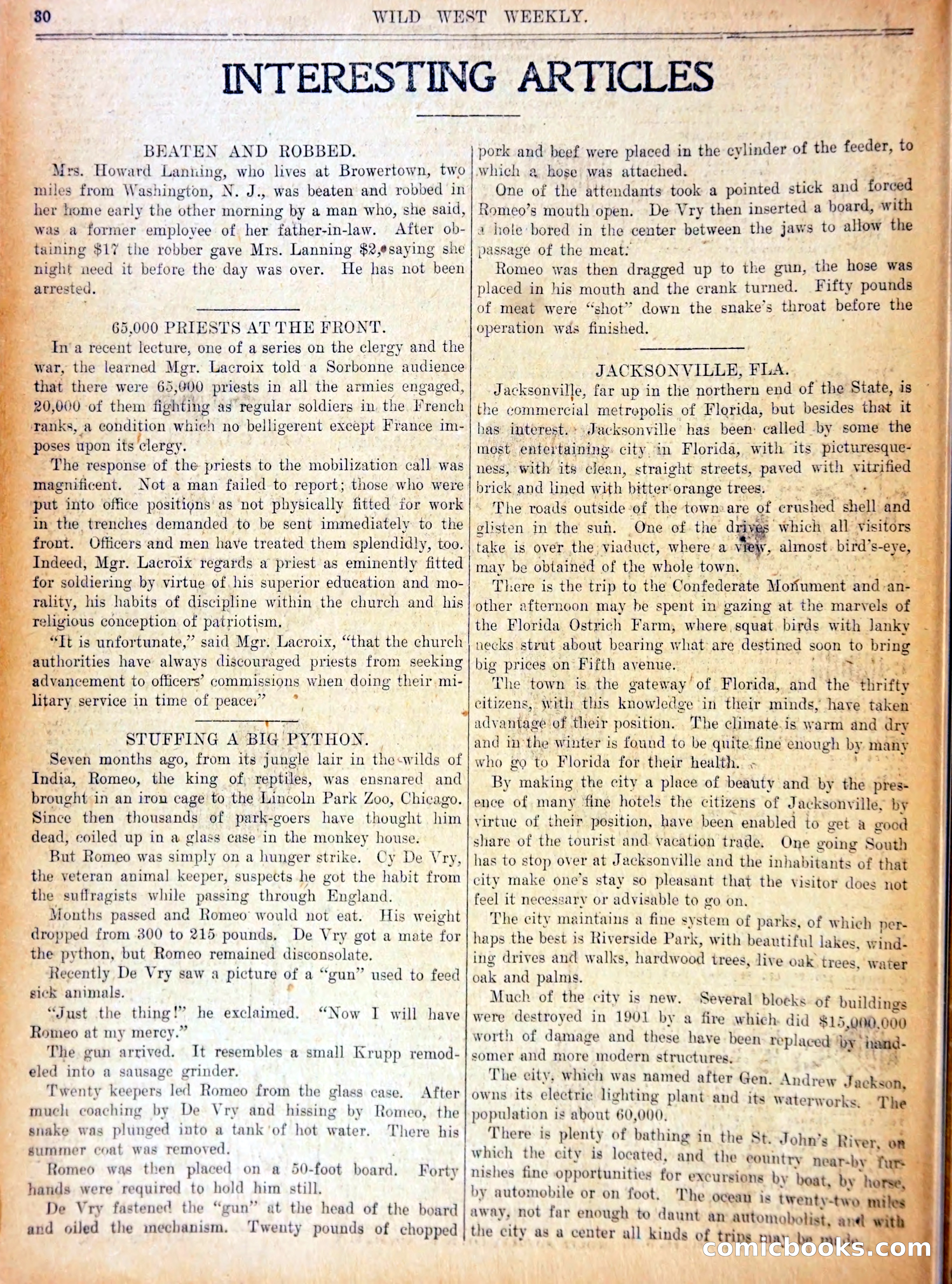 Wild West Weekly No. 641 — page 33 of 37