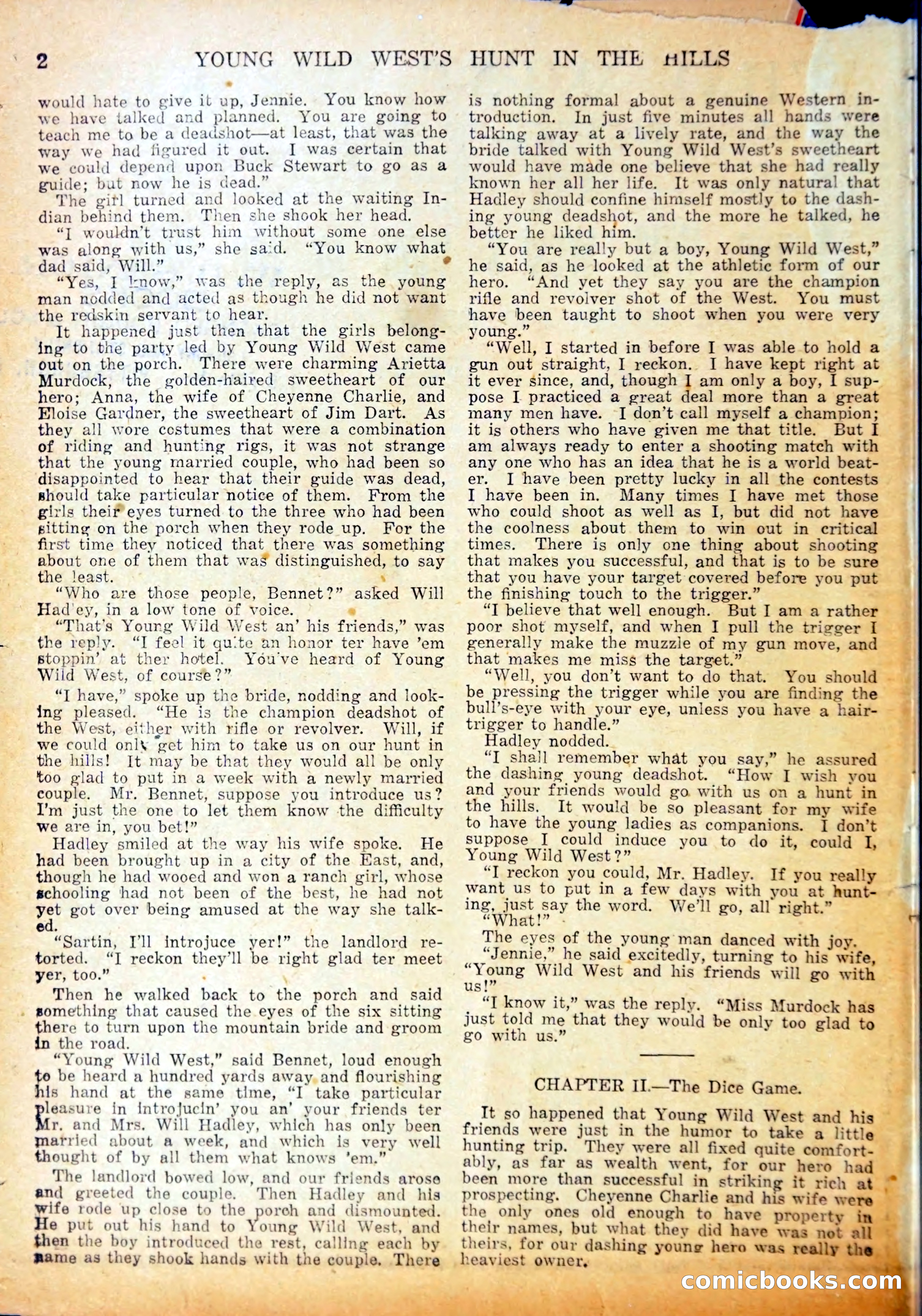 Young Wild West Weekly — page 5 of 37