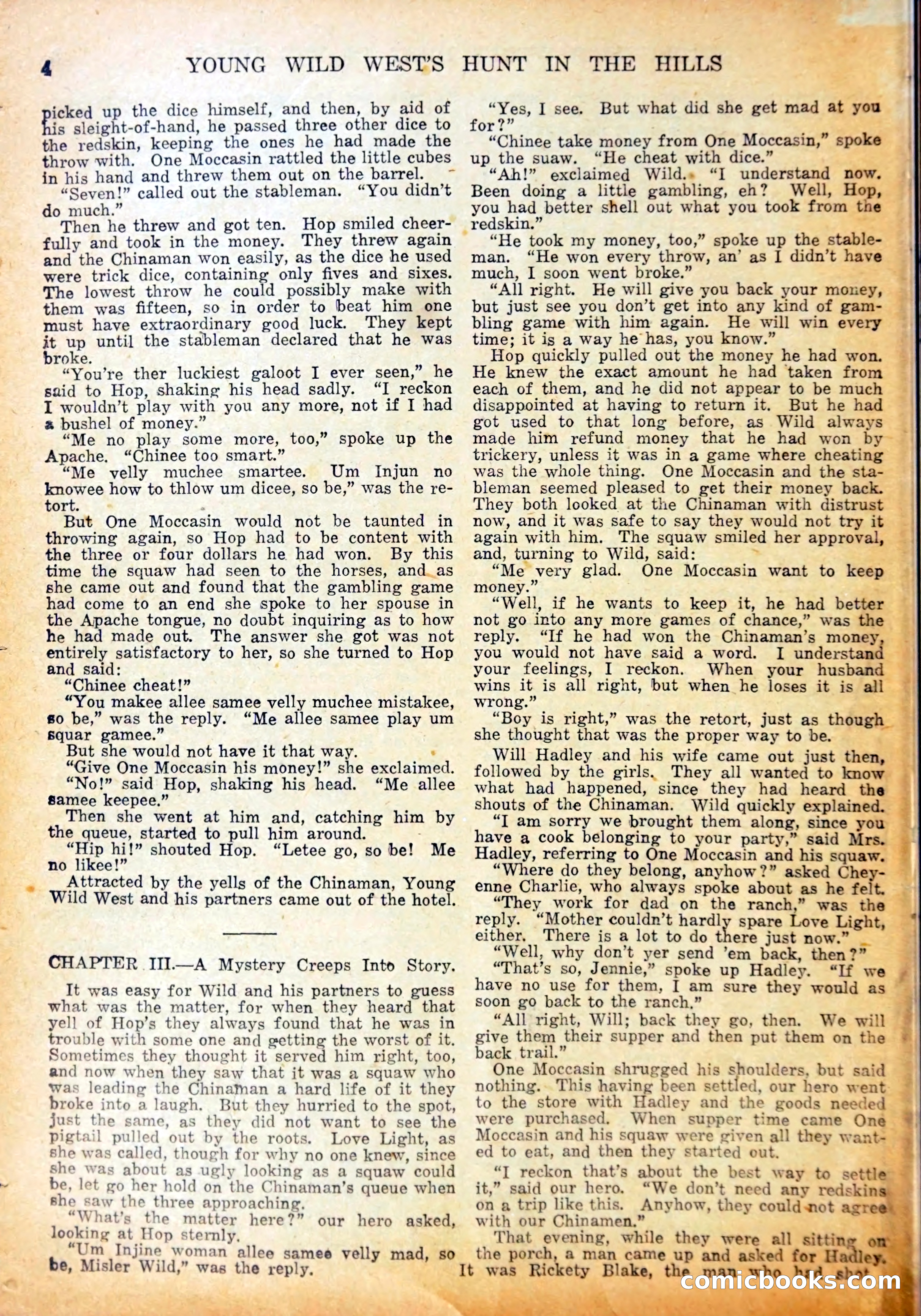 Young Wild West Weekly — page 7 of 37