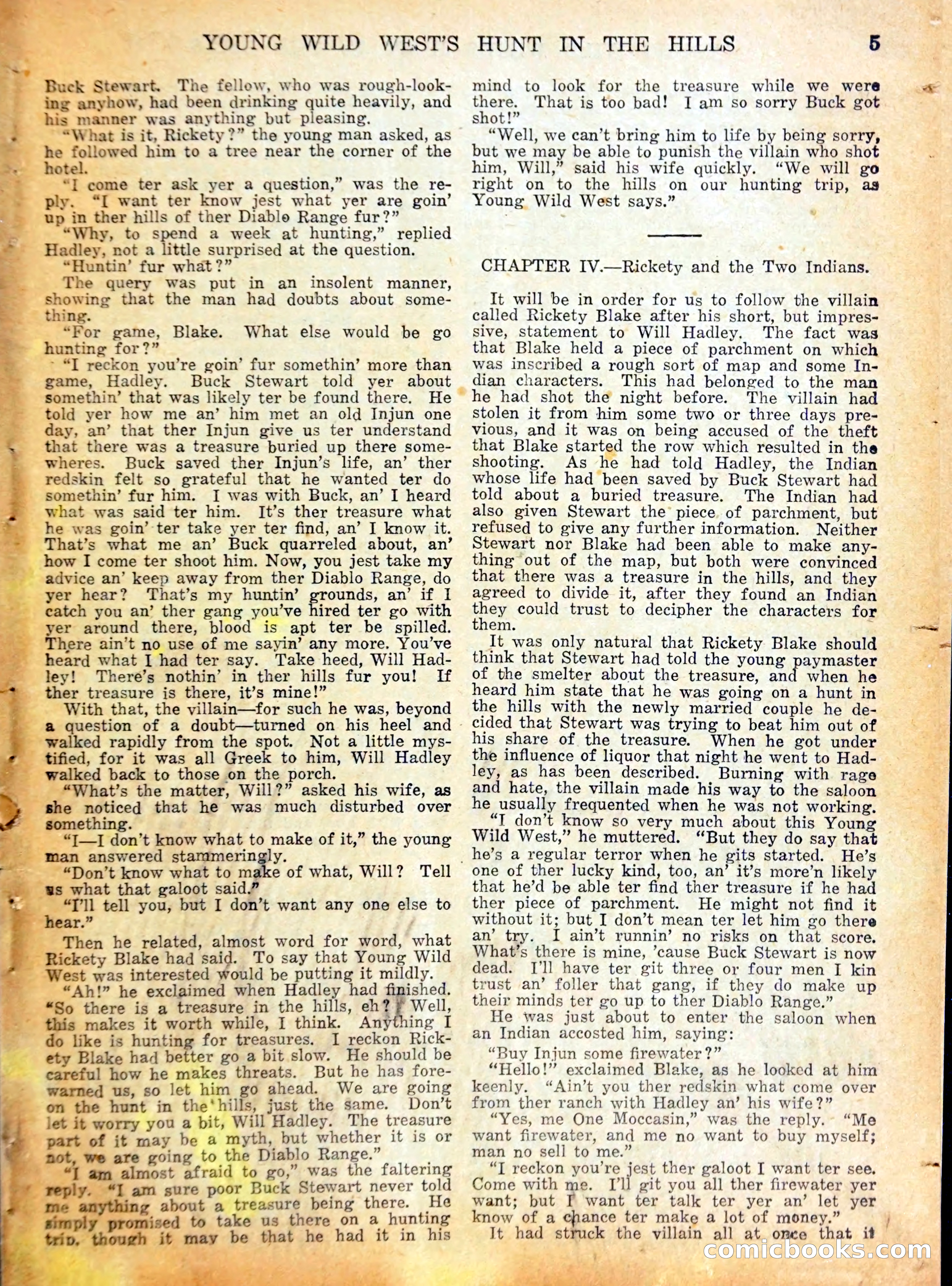 Young Wild West Weekly — page 8 of 37