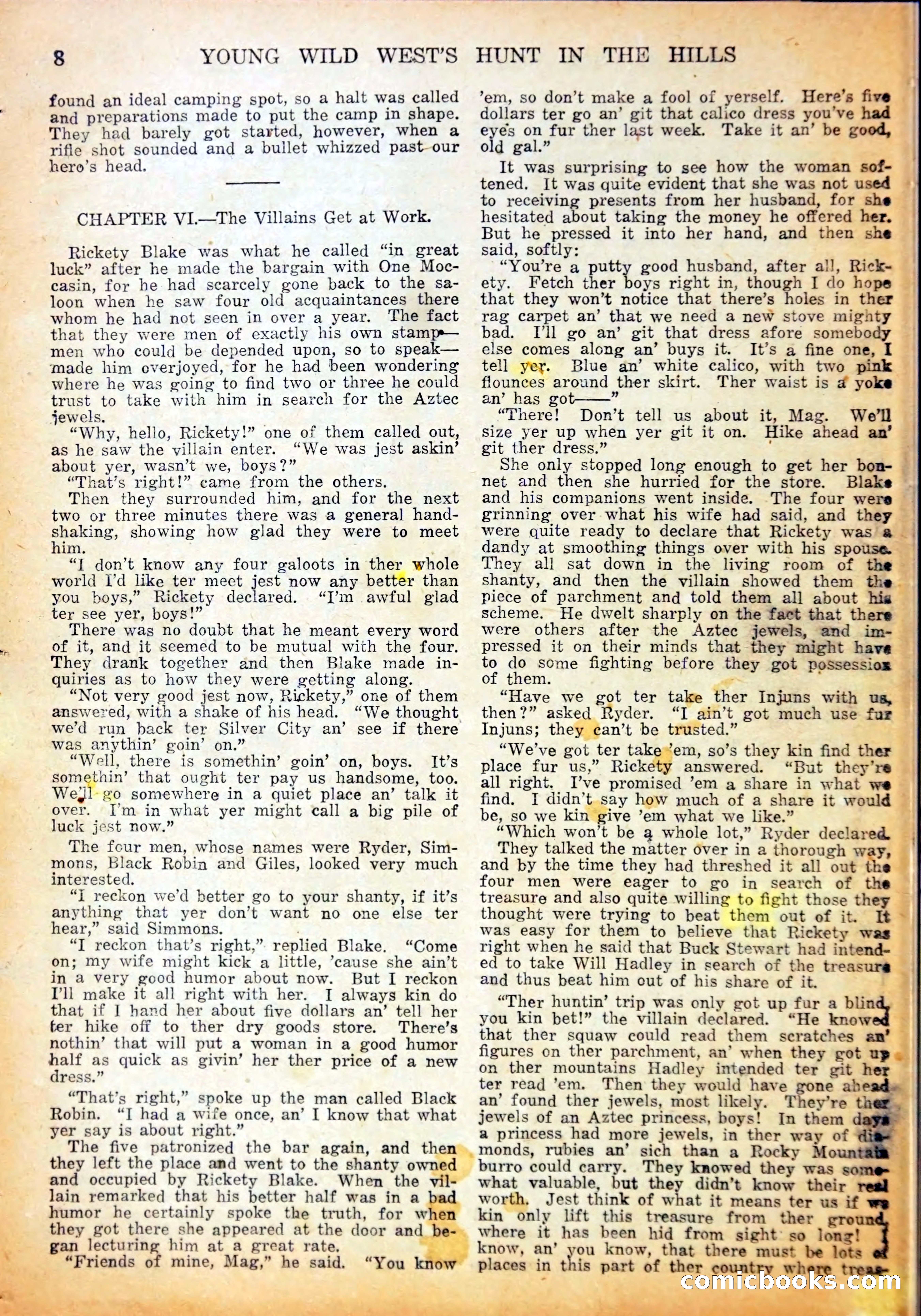 Young Wild West Weekly — page 11 of 37