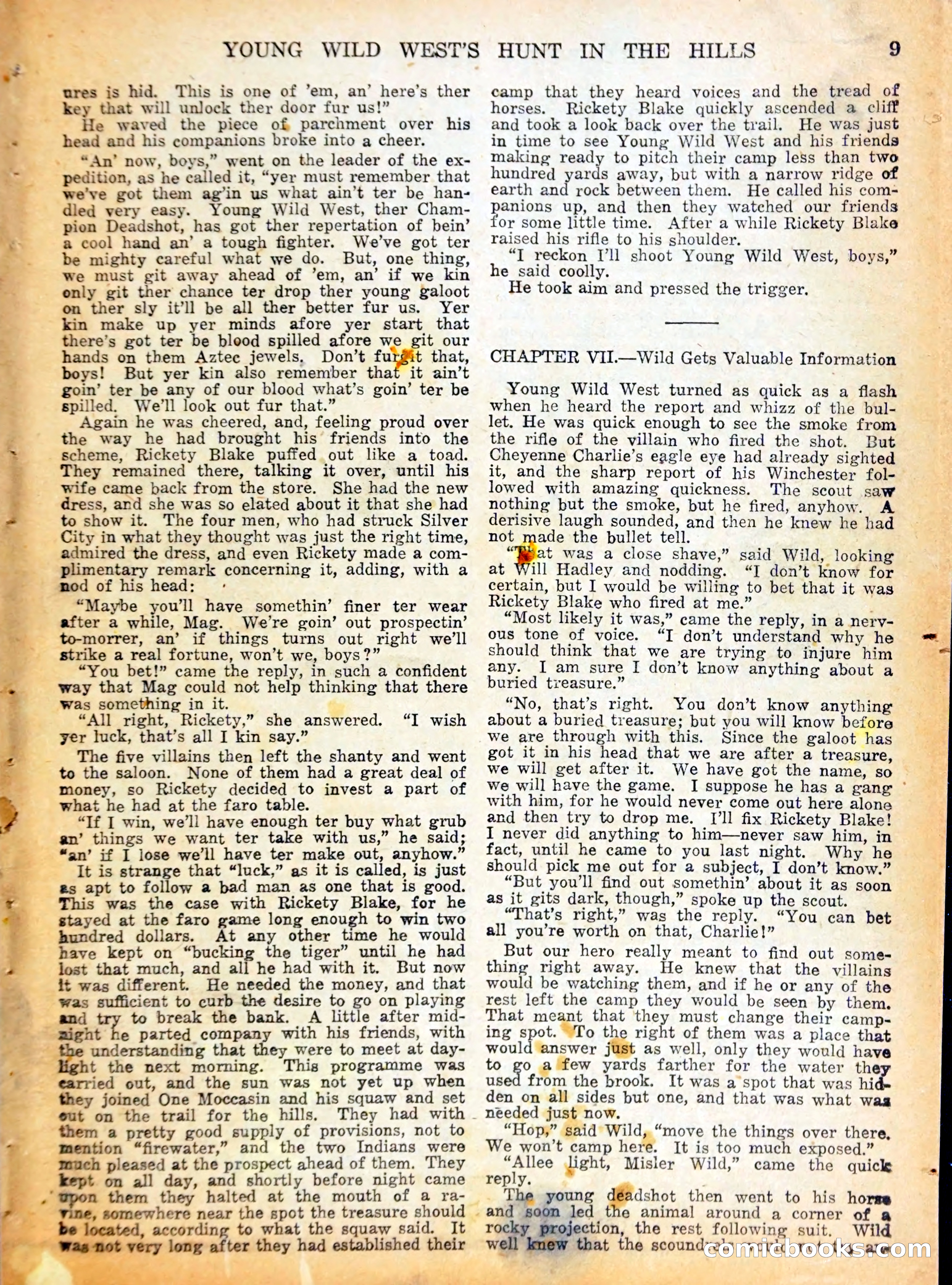 Young Wild West Weekly — page 12 of 37