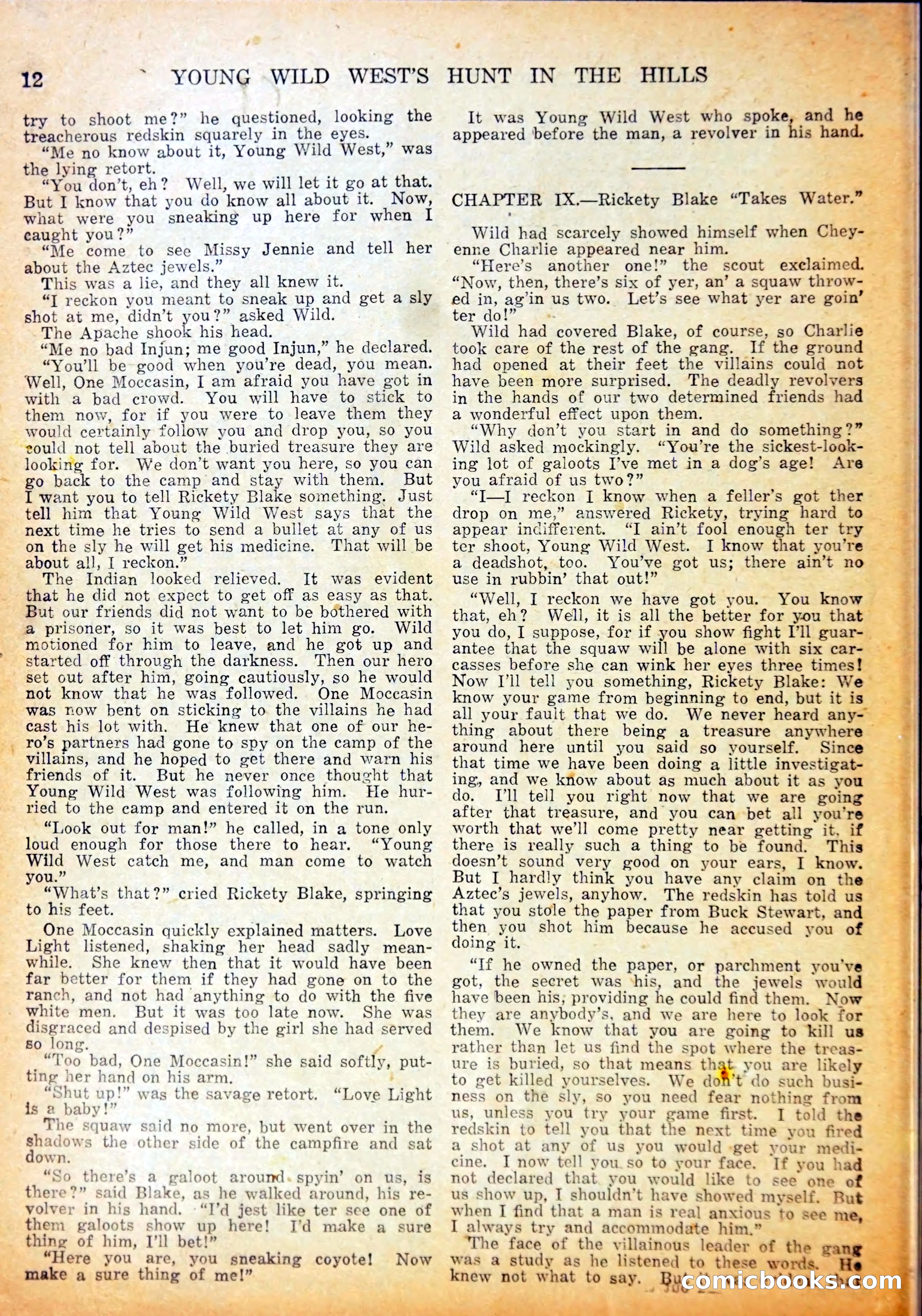 Young Wild West Weekly — page 15 of 37
