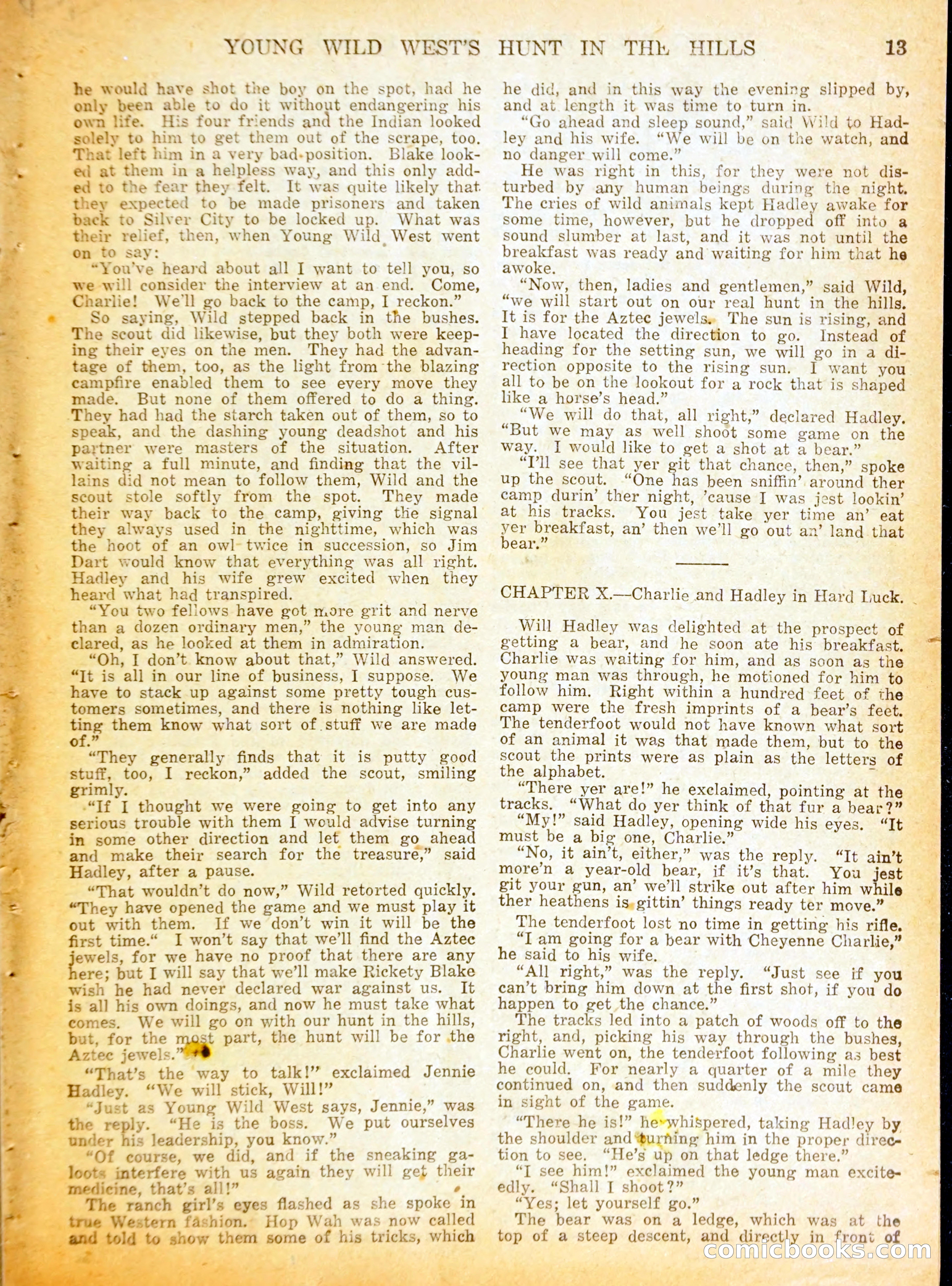 Young Wild West Weekly — page 16 of 37