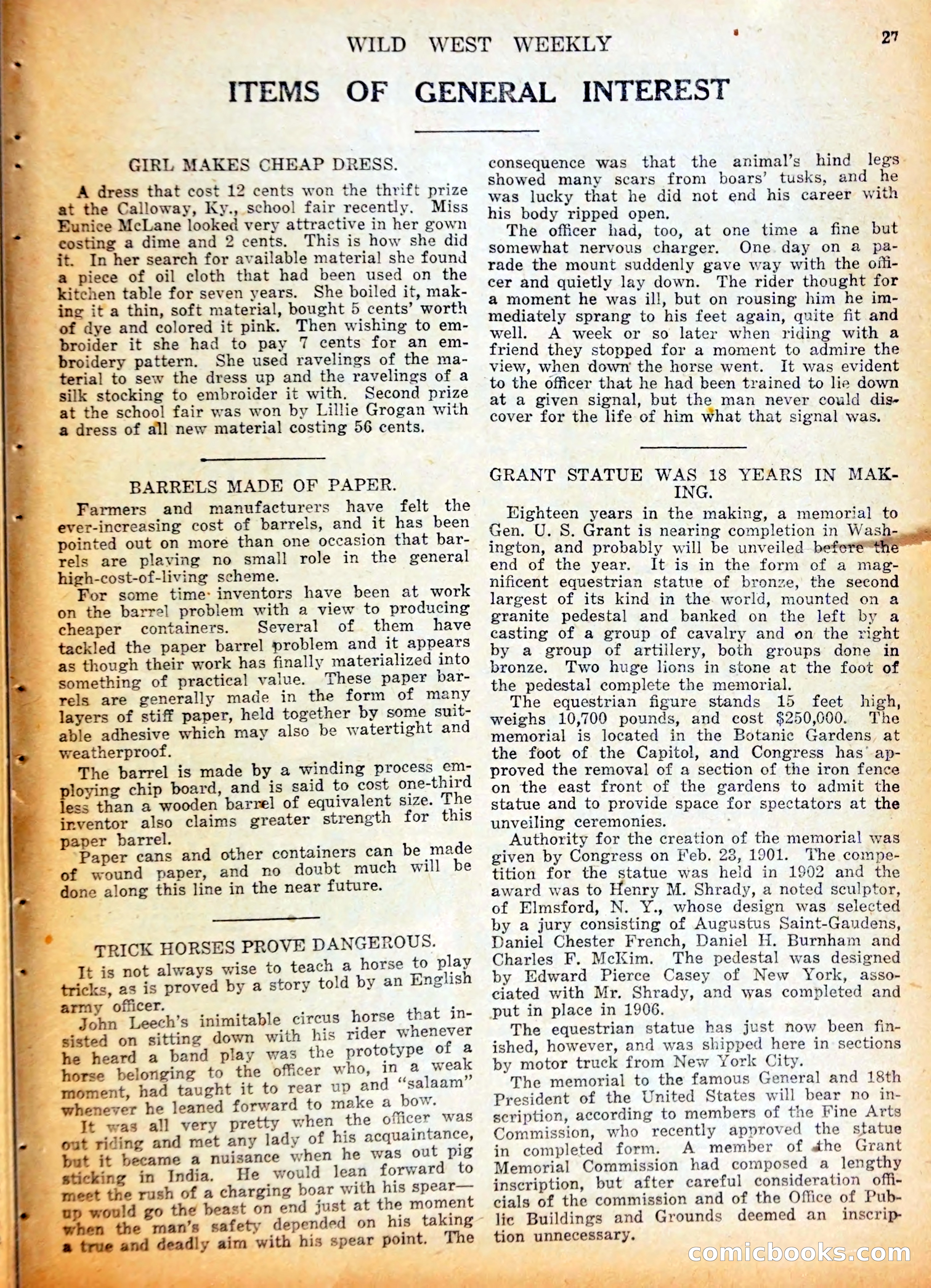 Young Wild West Weekly — page 30 of 37