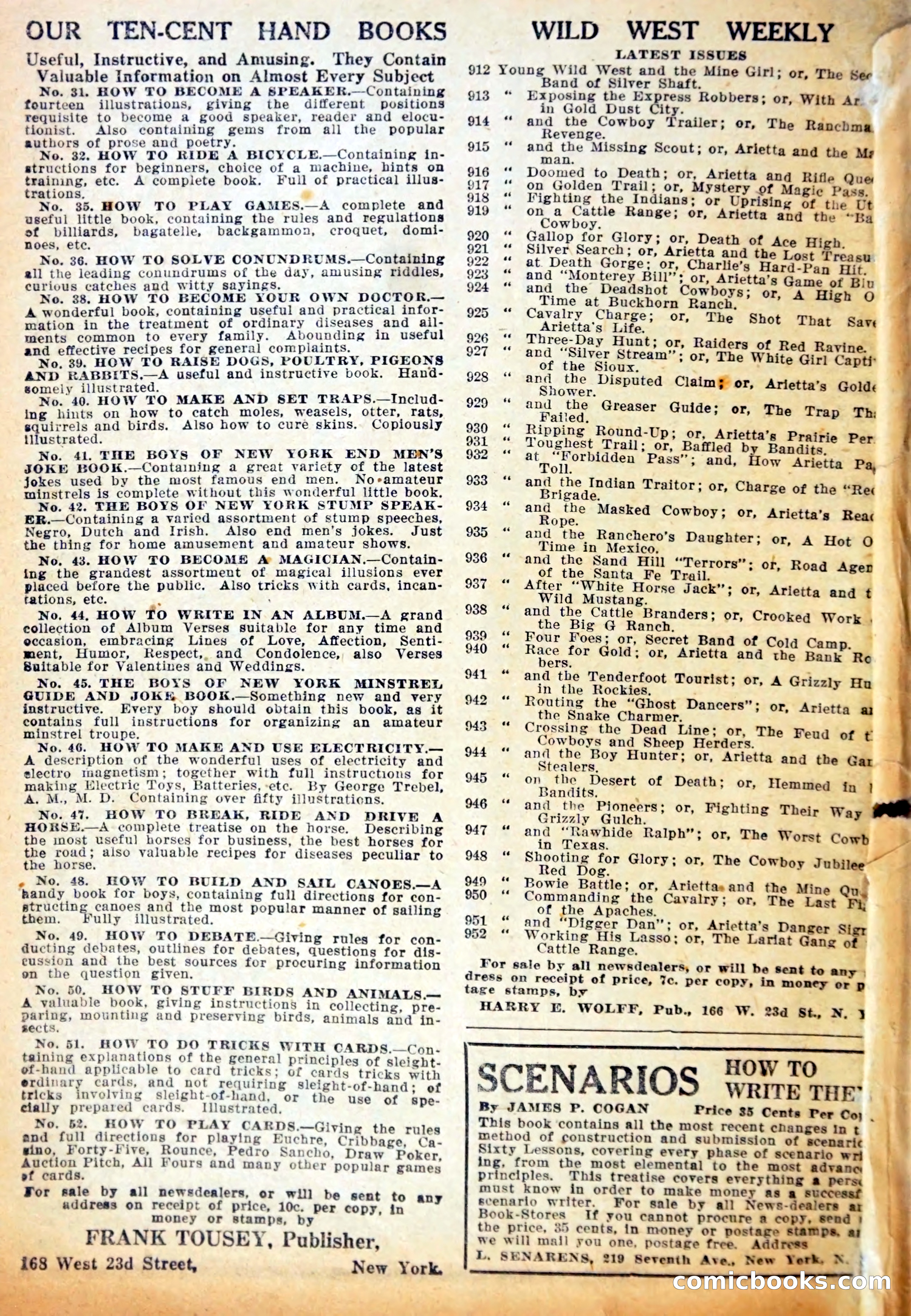 Young Wild West Weekly — page 35 of 37