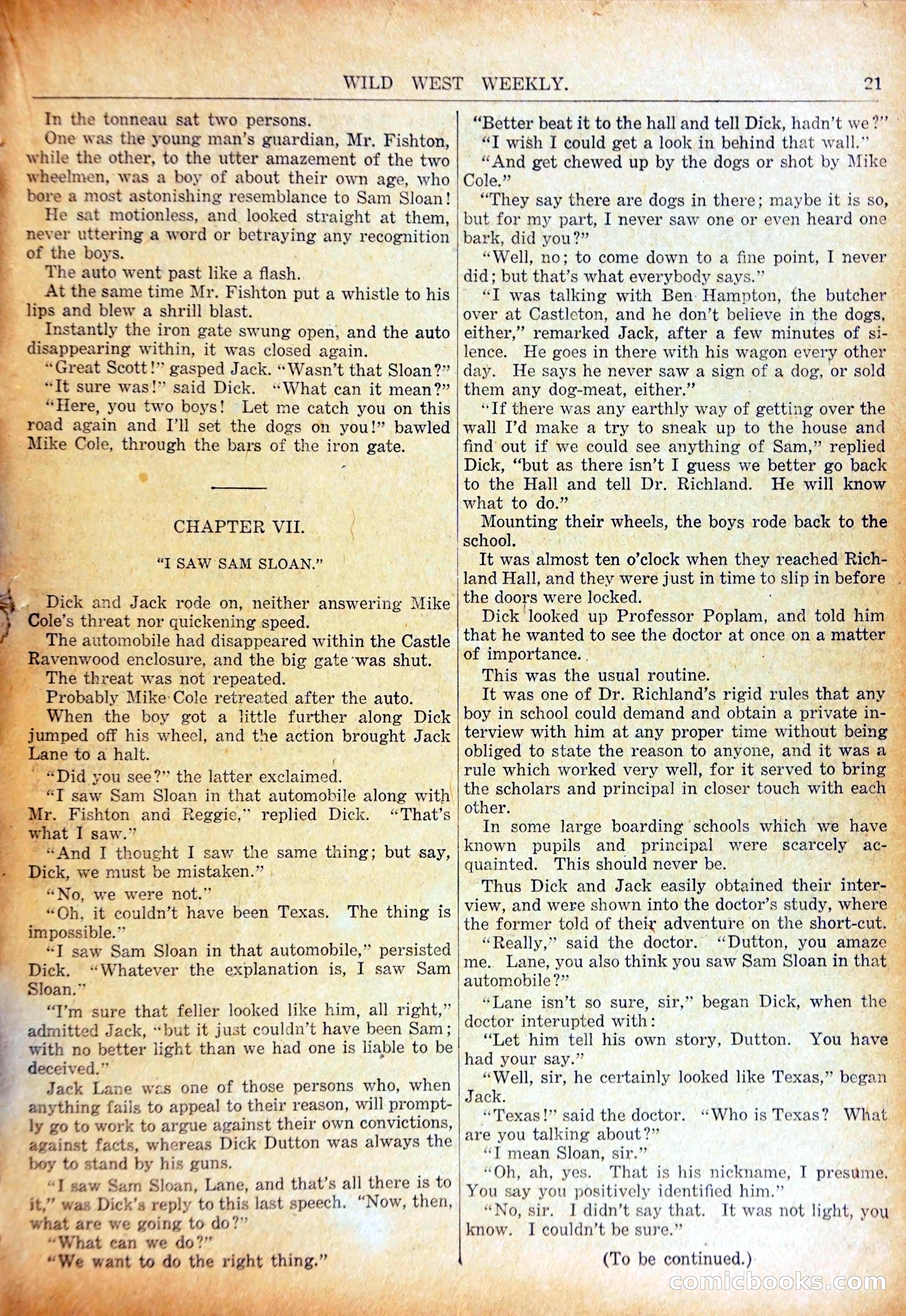 Young Wild West's Leap in the Dark — page 24 of 37