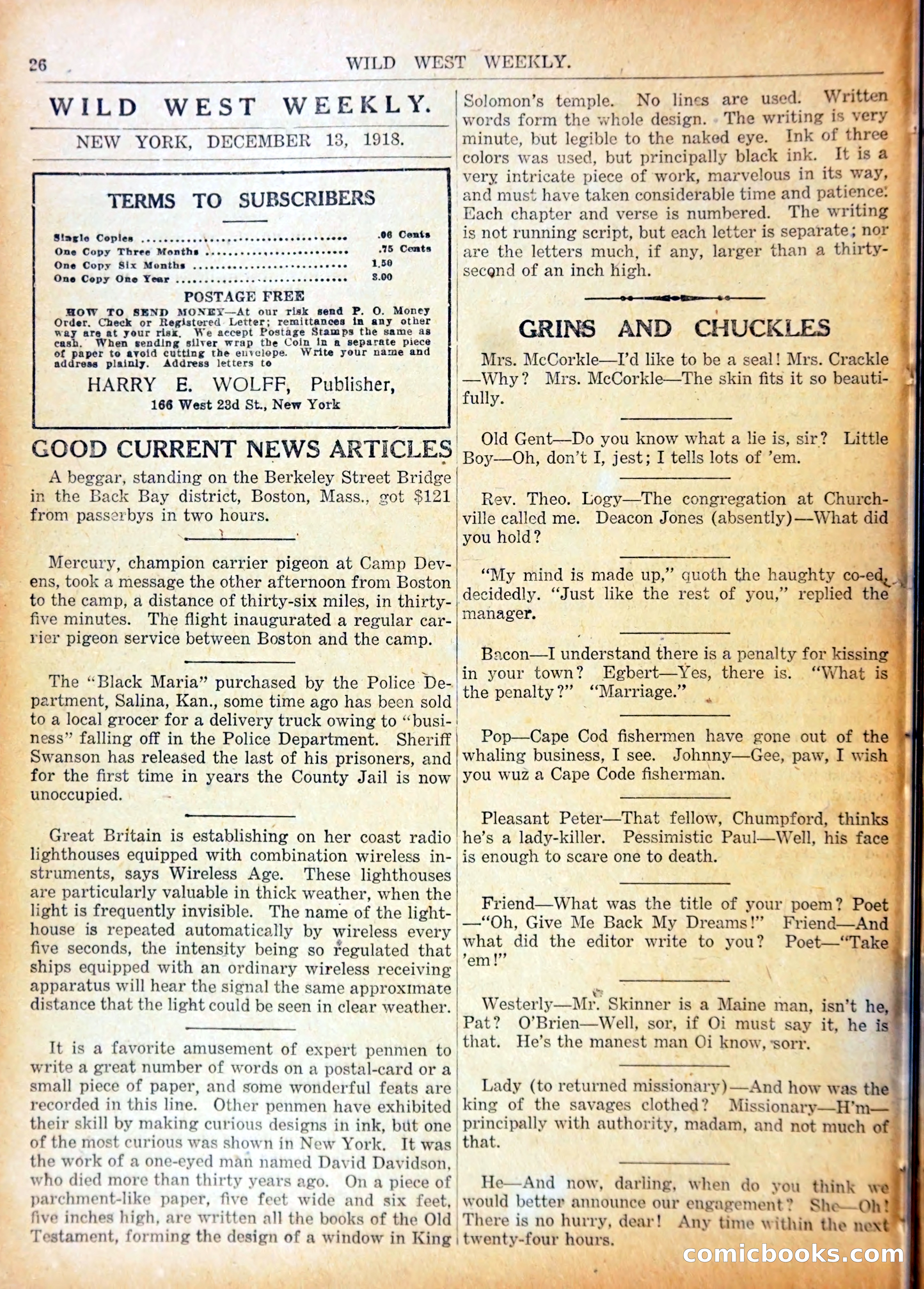 Young Wild West's Leap in the Dark — page 29 of 37