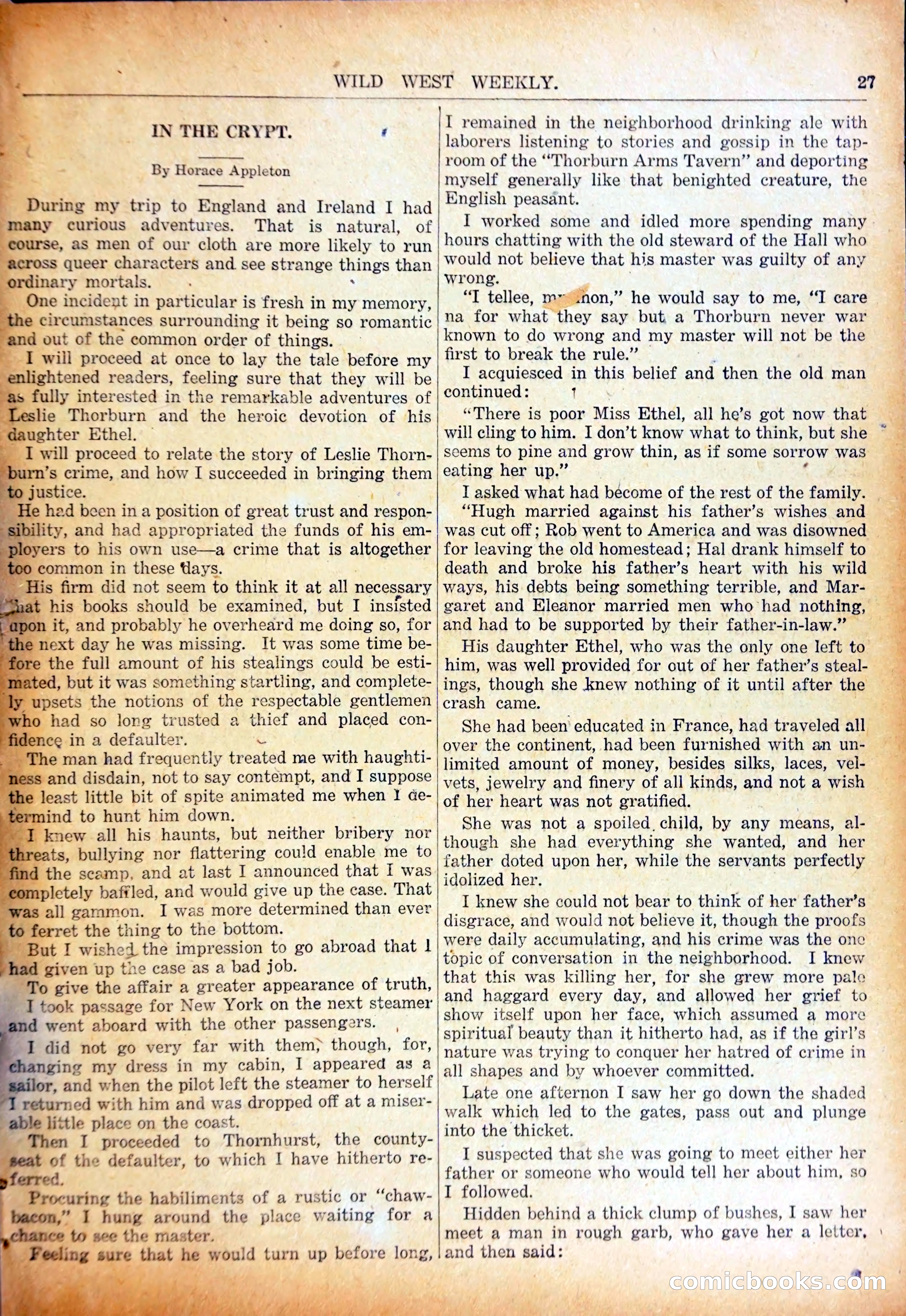 Young Wild West's Leap in the Dark — page 30 of 37