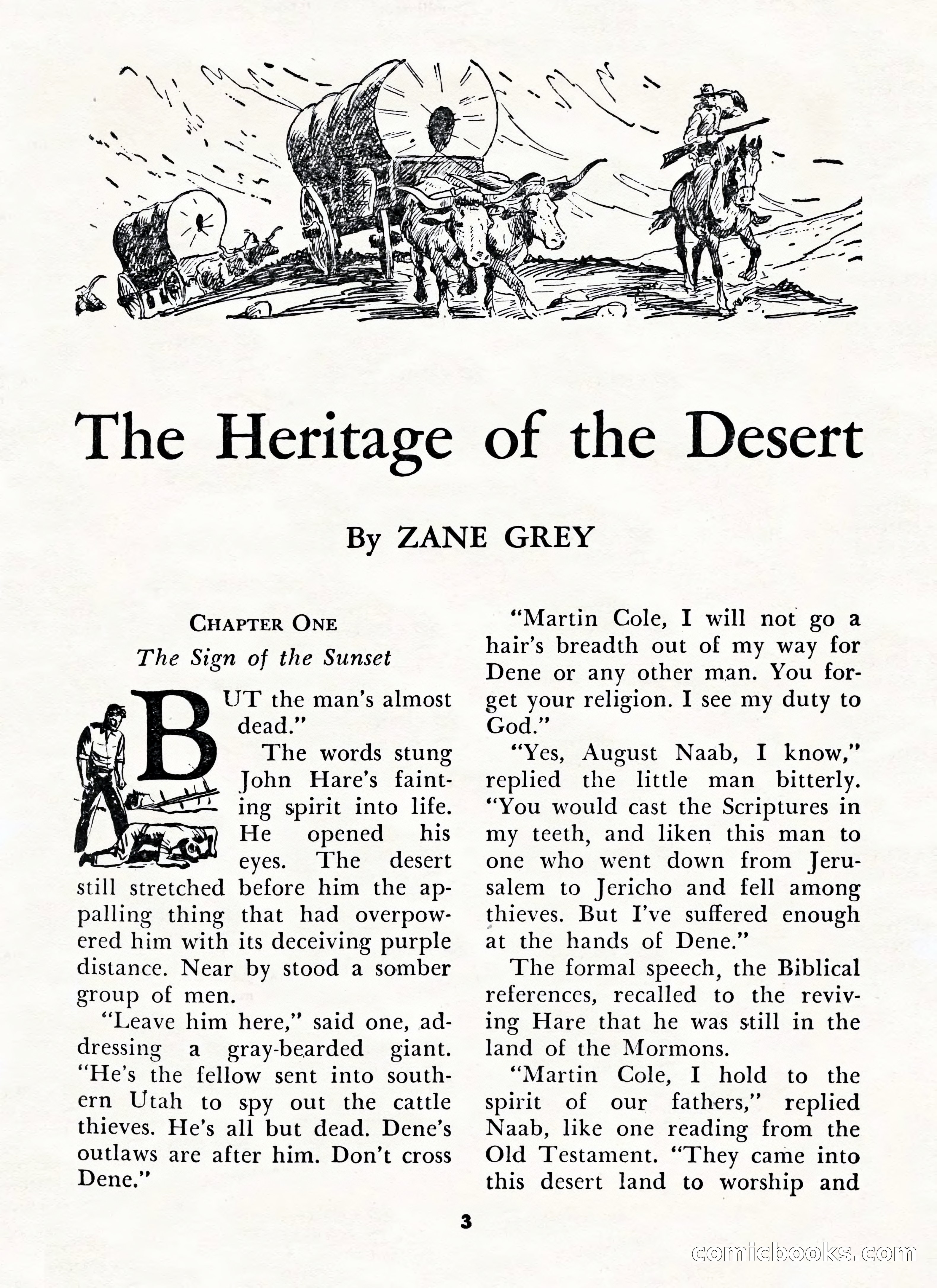 Zane Grey's Western Magazine, May-June 1947 — page 5 of 198